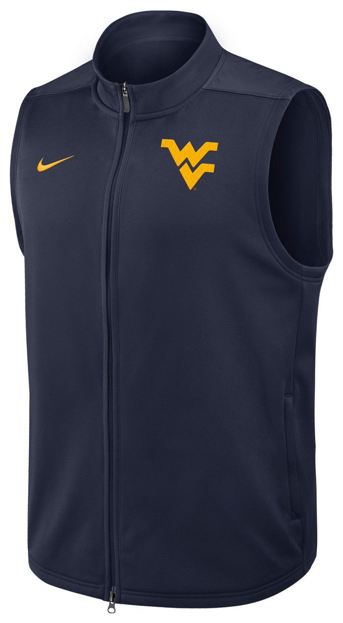 Nike Men's West Virginia Mountaineers College Navy Victory Vest product image