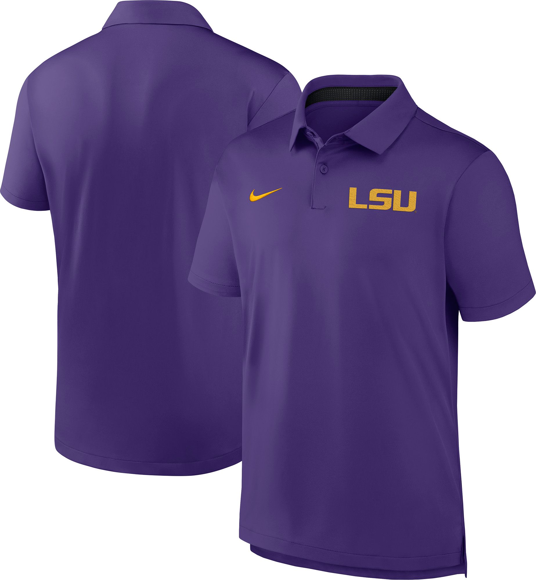 Nike Men's LSU Tigers Court Purple Tour Polo product image