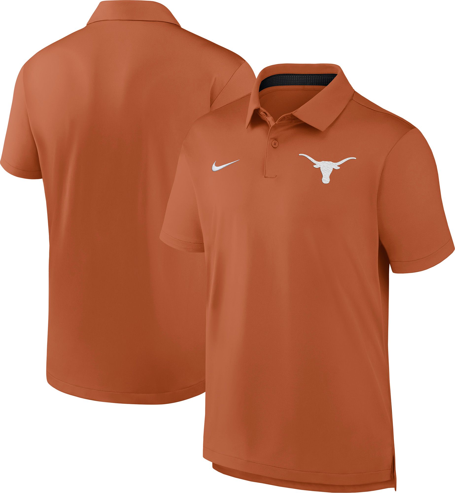 Nike Men's Texas Longhorns Desert Orange Tour Polo product image