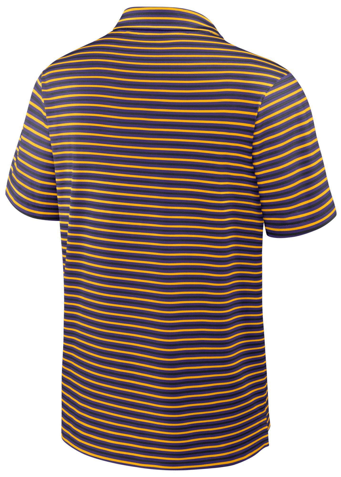 Nike Men's LSU Tigers Court Purple Tour Stripe Coaches Premium Polo product image