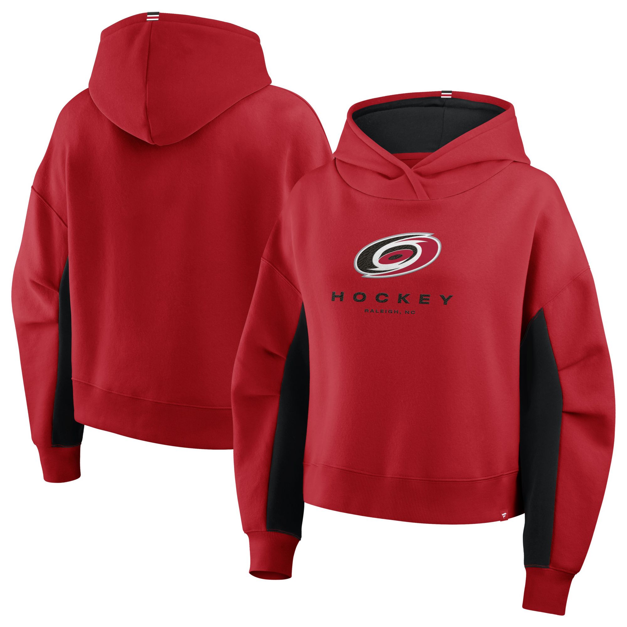 NHL Women's Carolina Hurricanes Red Fleece Pullover Hoodie product image