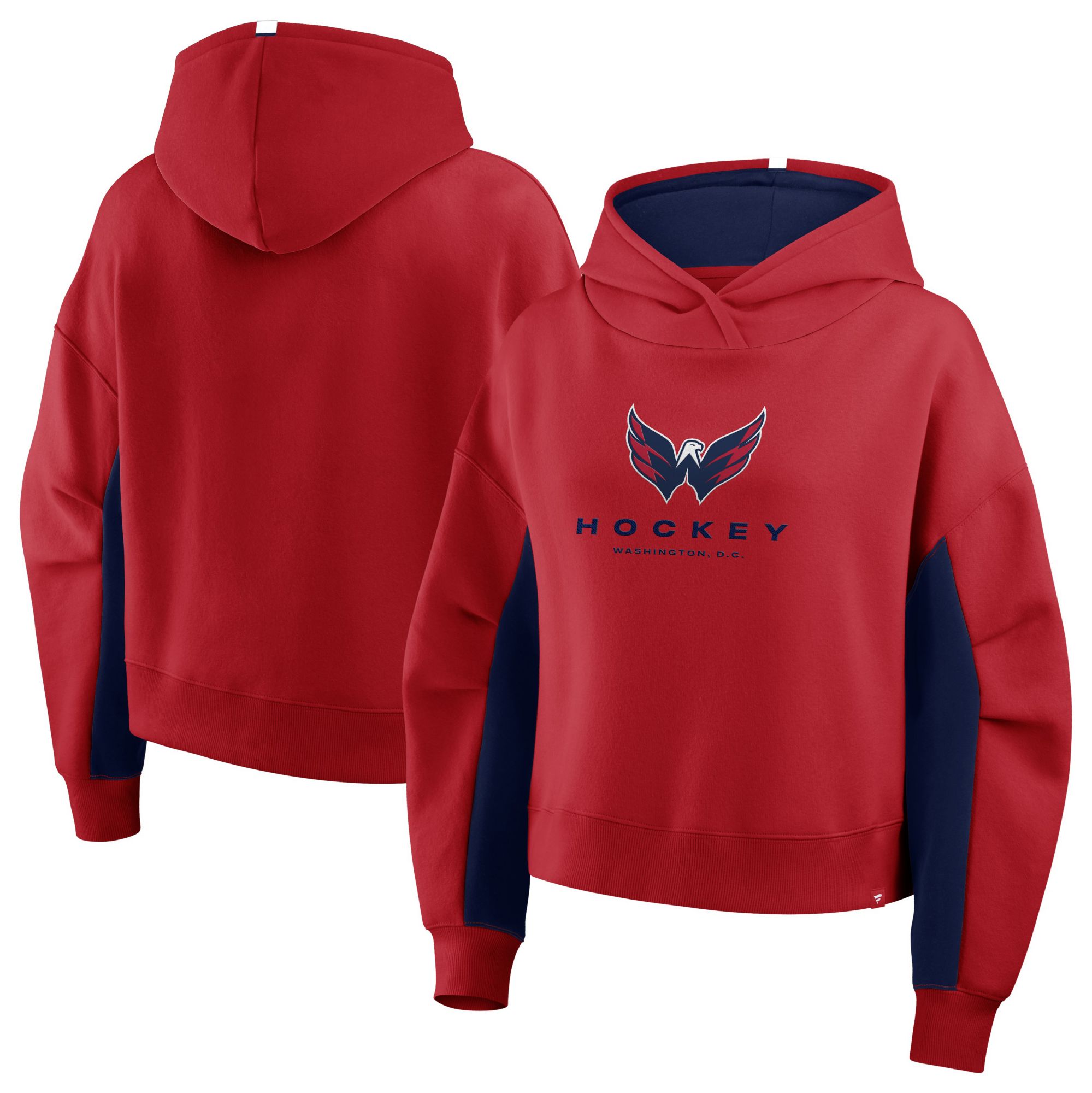 NHL Women's Washington Capitals Red Fleece Pullover Hoodie product image