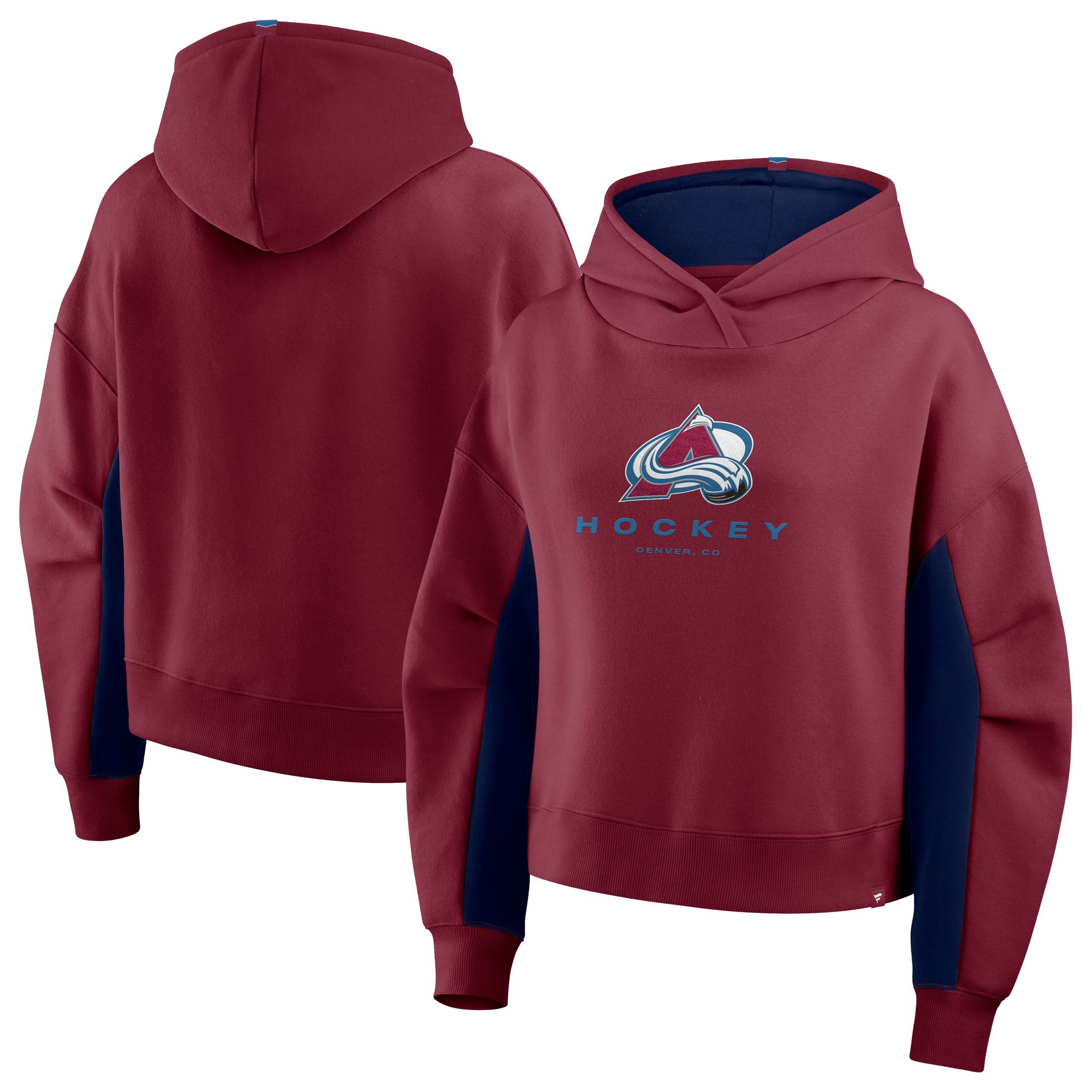 NHL Women's Colorado Avalanche Maroon Fleece Pullover Hoodie product image