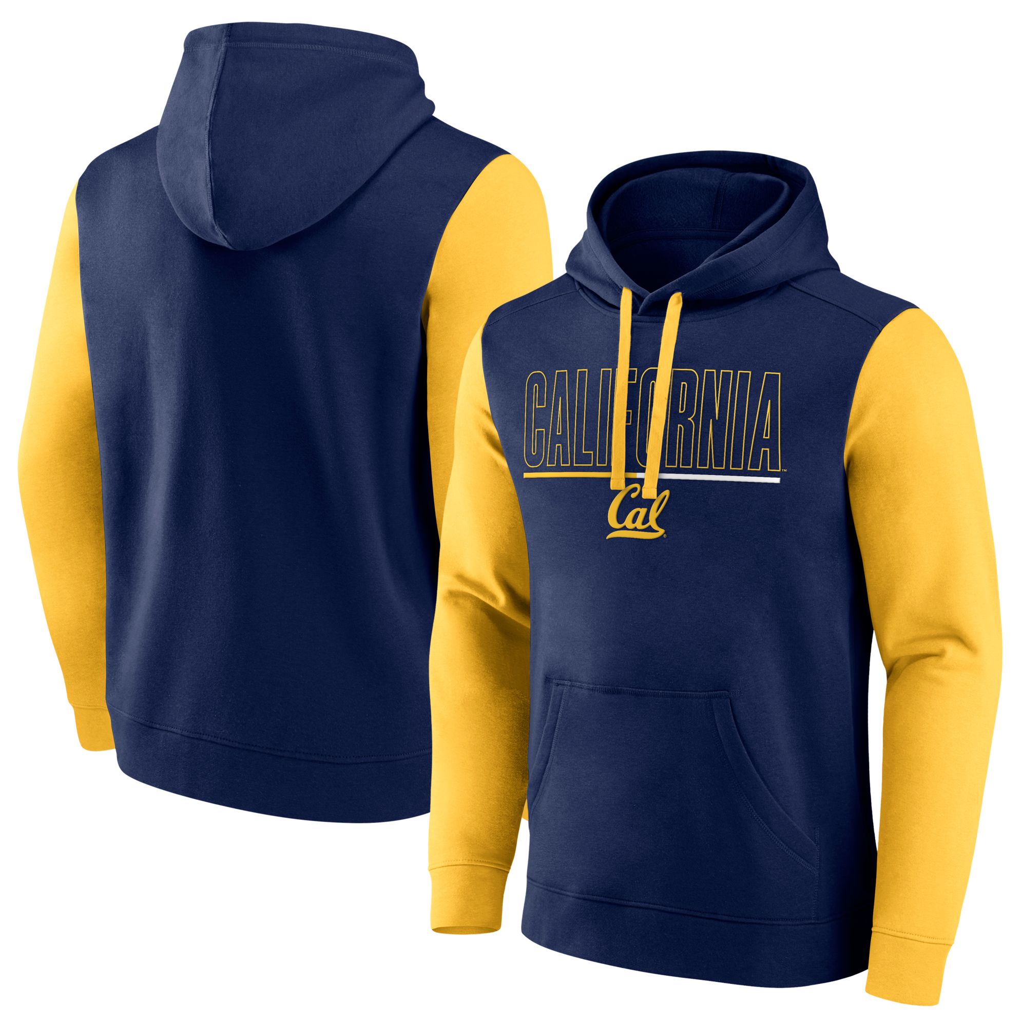 Logo Athletic Men's Cal Golden Bears Athletic Navy Outline Hoodie product image