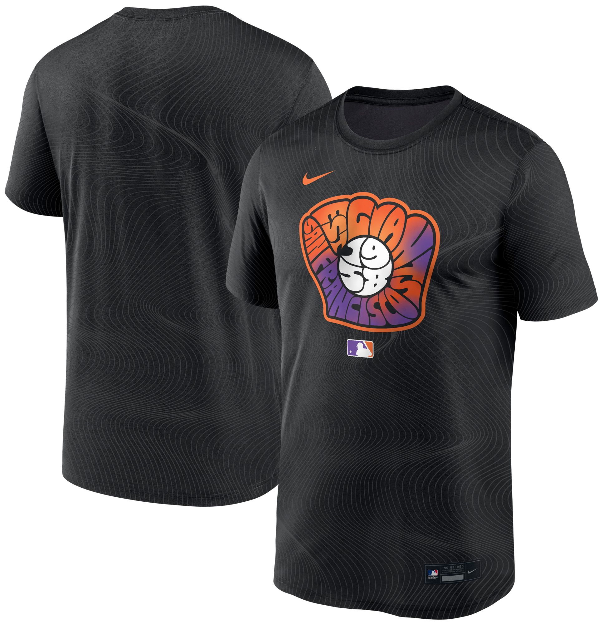 Nike Adult San Francisco Giants City Connect Black Logo T-Shirt product image