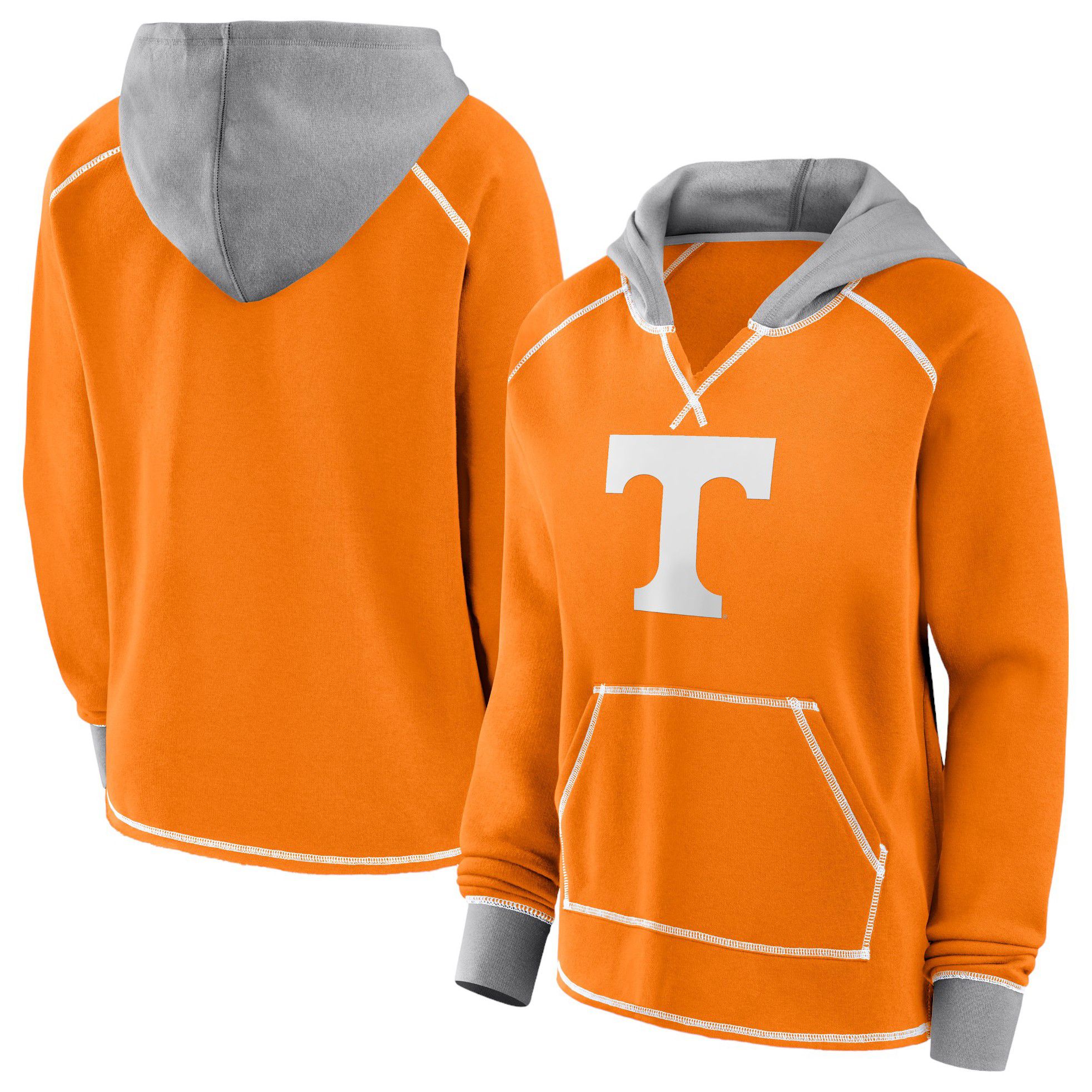 Logo Athletic Women's Tennessee Volunteers Tennessee Orange Boom Logo Fleece Pullover Hoodie product image