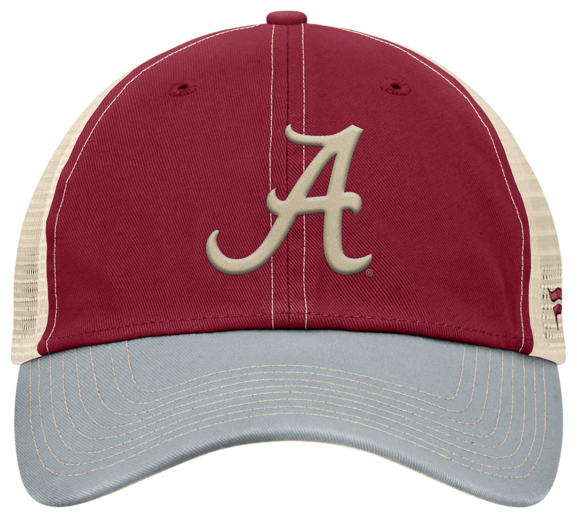 NCAA Adult Alabama Crimson Tide Cardinal Adjustable Victory Evergreen Trailway Hat product image