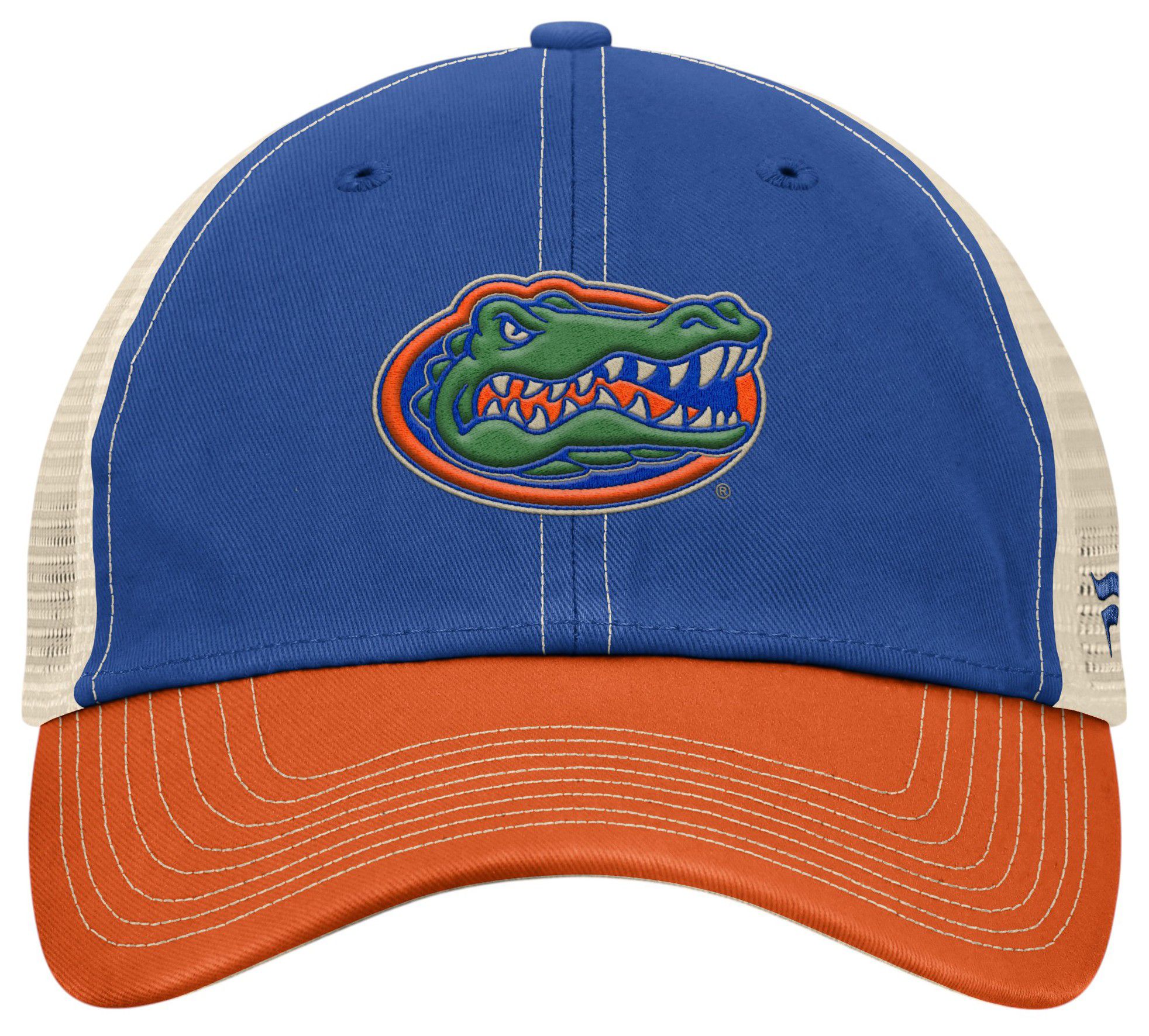 NCAA Adult Florida Gators Deep Royal Adjustable Victory Evergreen Trailway Hat product image