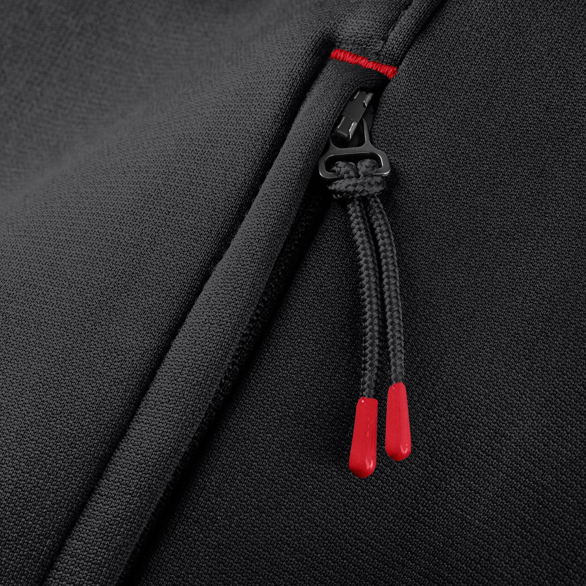 NHL Men's Detroit Red Wings Black Rink Fleece Full-Zip Jacket product image