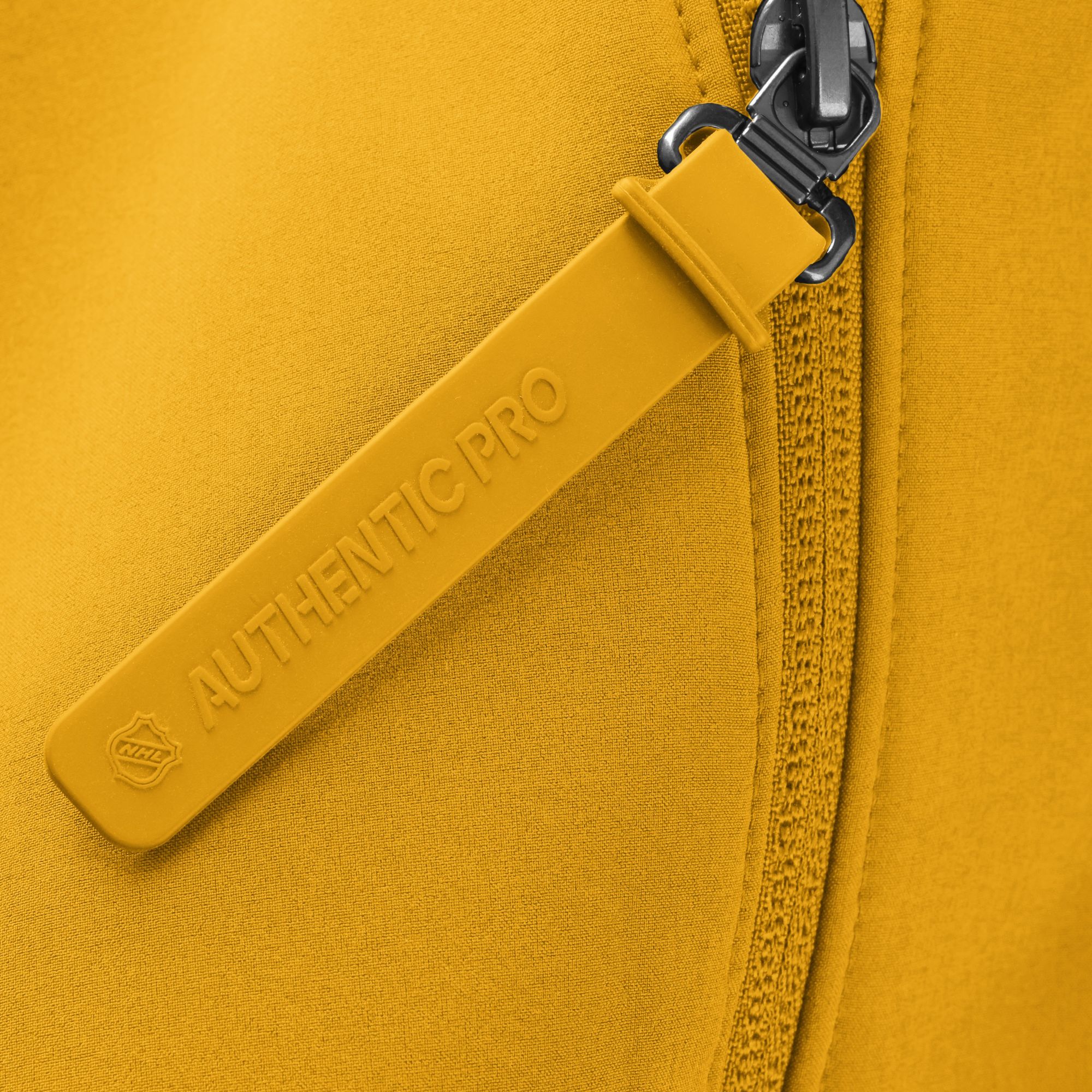 NHL Men's Nashville Predators Yellow Full-Zip Fleece Jacket product image