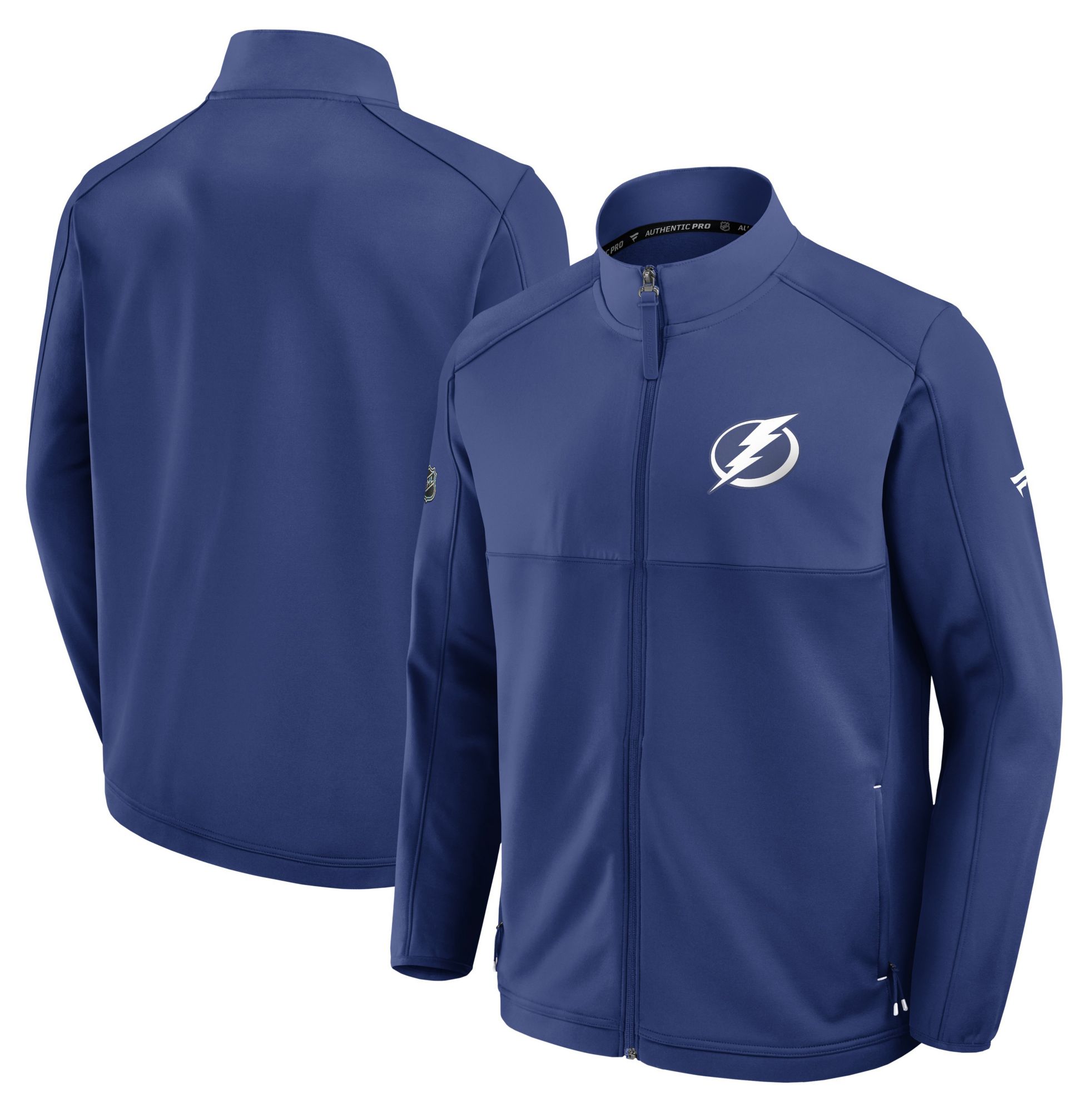 NHL Men's Tampa Bay Lightning Blue Full-Zip Fleece Jacket product image