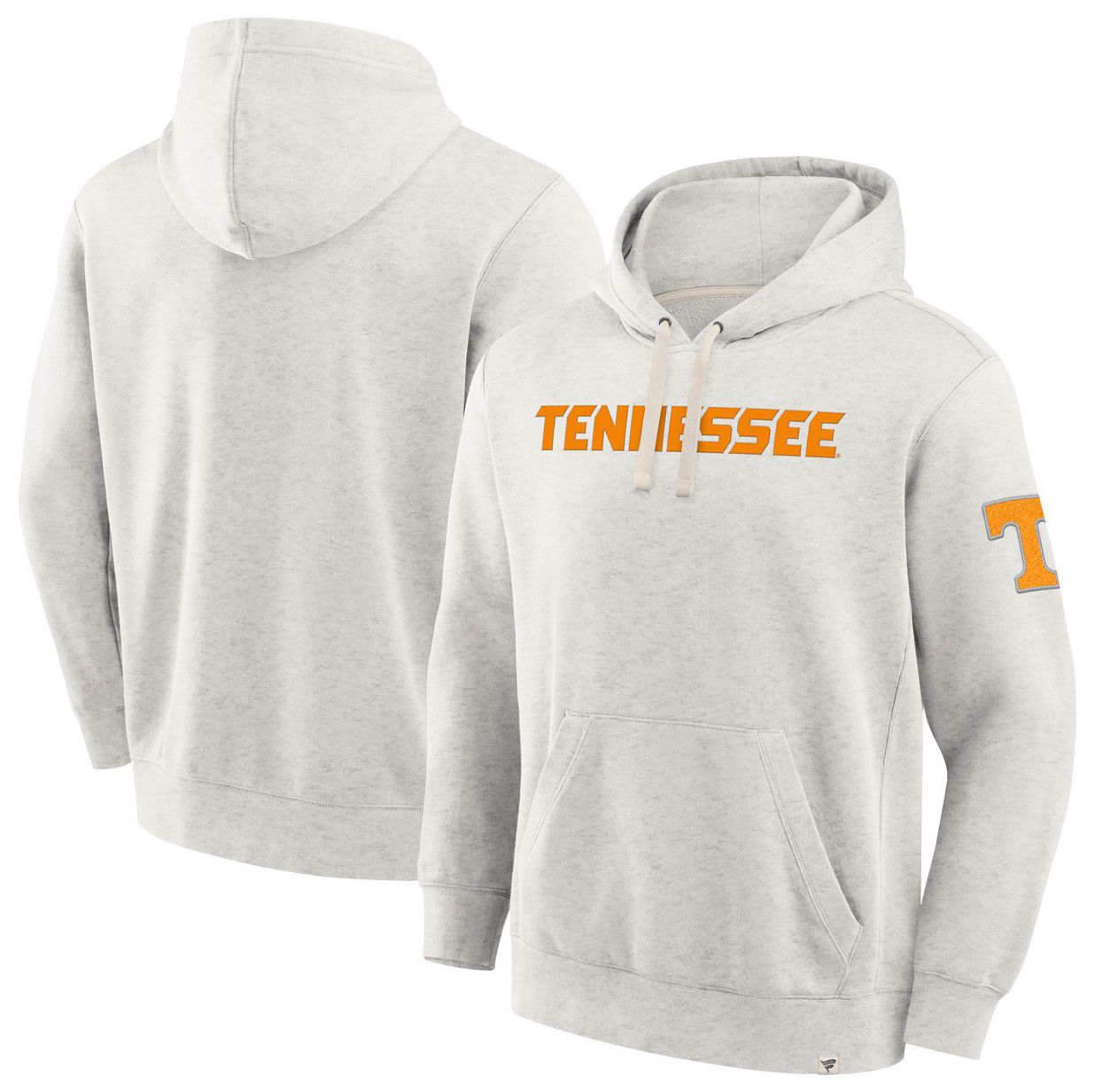 NCAA Men's Tennessee Volunteers Oatmeal Heritage Fleece Pullover Hoodie product image