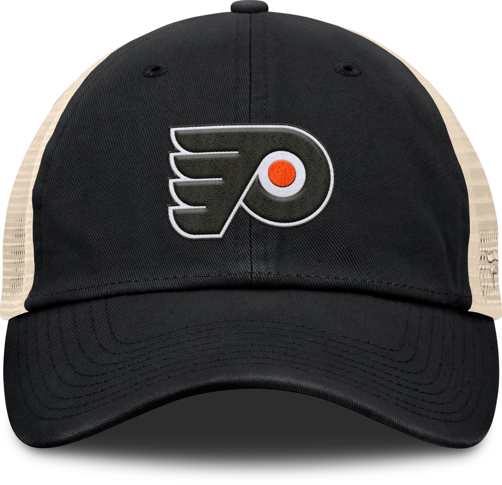 NHL Adult Philadelphia Flyers Black Structured Curve Adjustable Hat product image