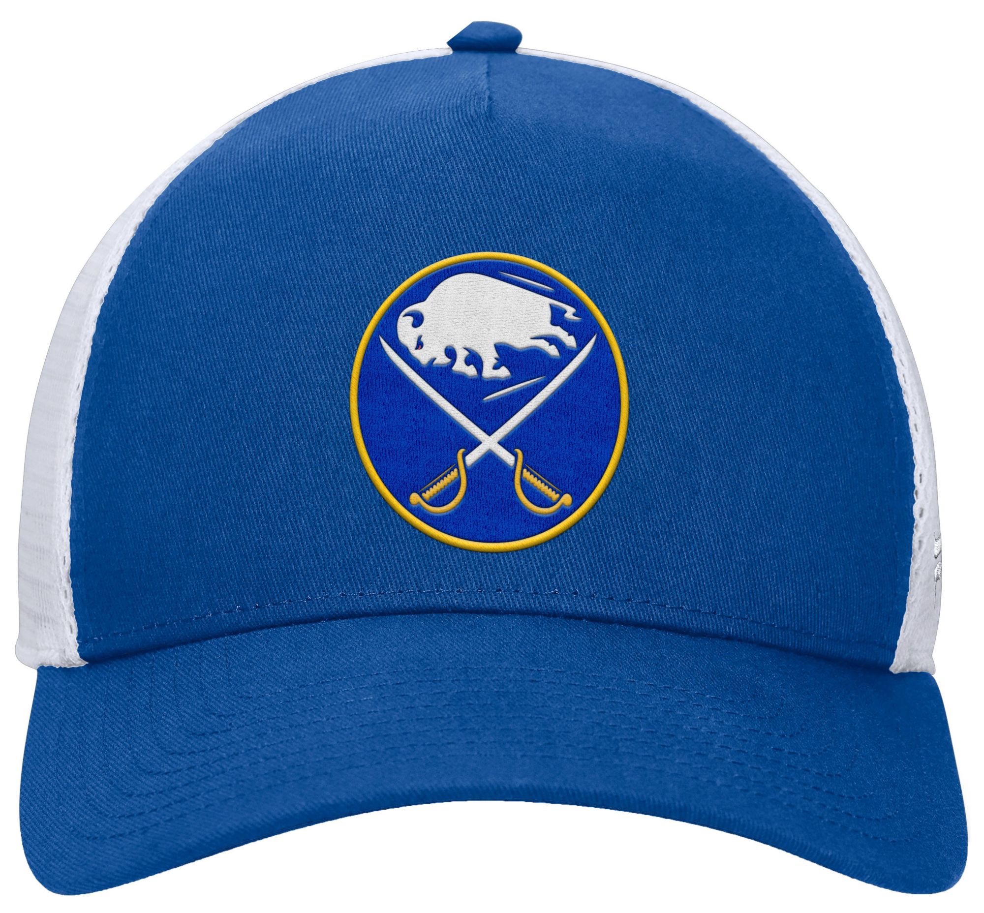 NHL Adult Buffalo Sabres Royal Structured Curve Adjustable Hat product image