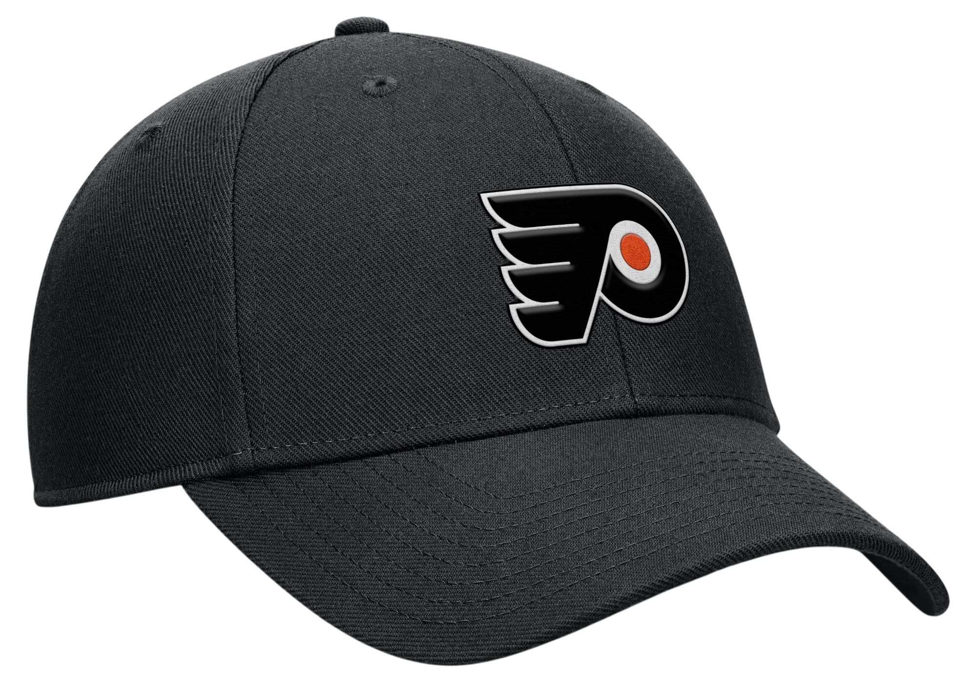NHL Adult Philadelphia Flyers Black Core Structured Adjustable Hat product image