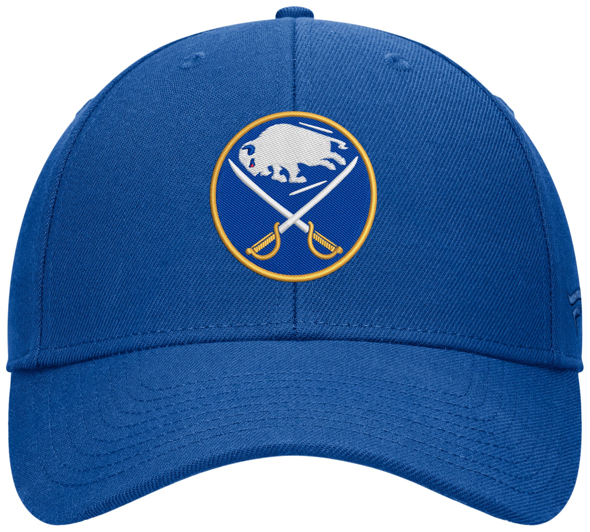 NHL Adult Buffalo Sabres Royal Structured Curve Adjustable Hat product image