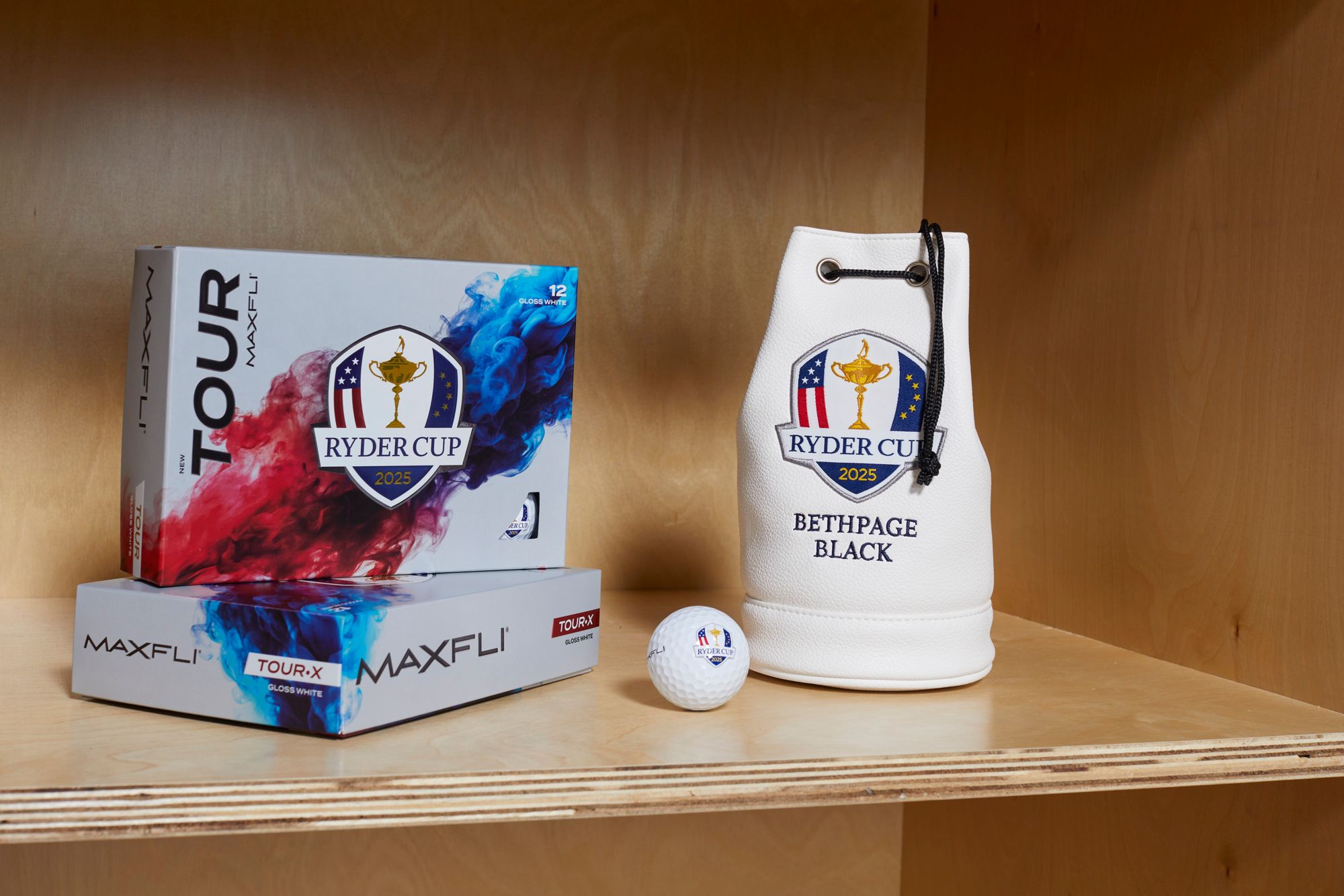 Maxfli Ryder Cup PU Leather Valuables Pouch product image