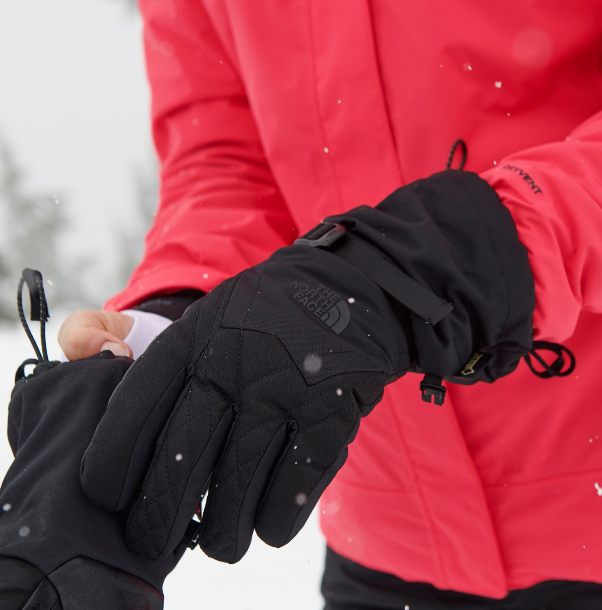 north face hand gloves