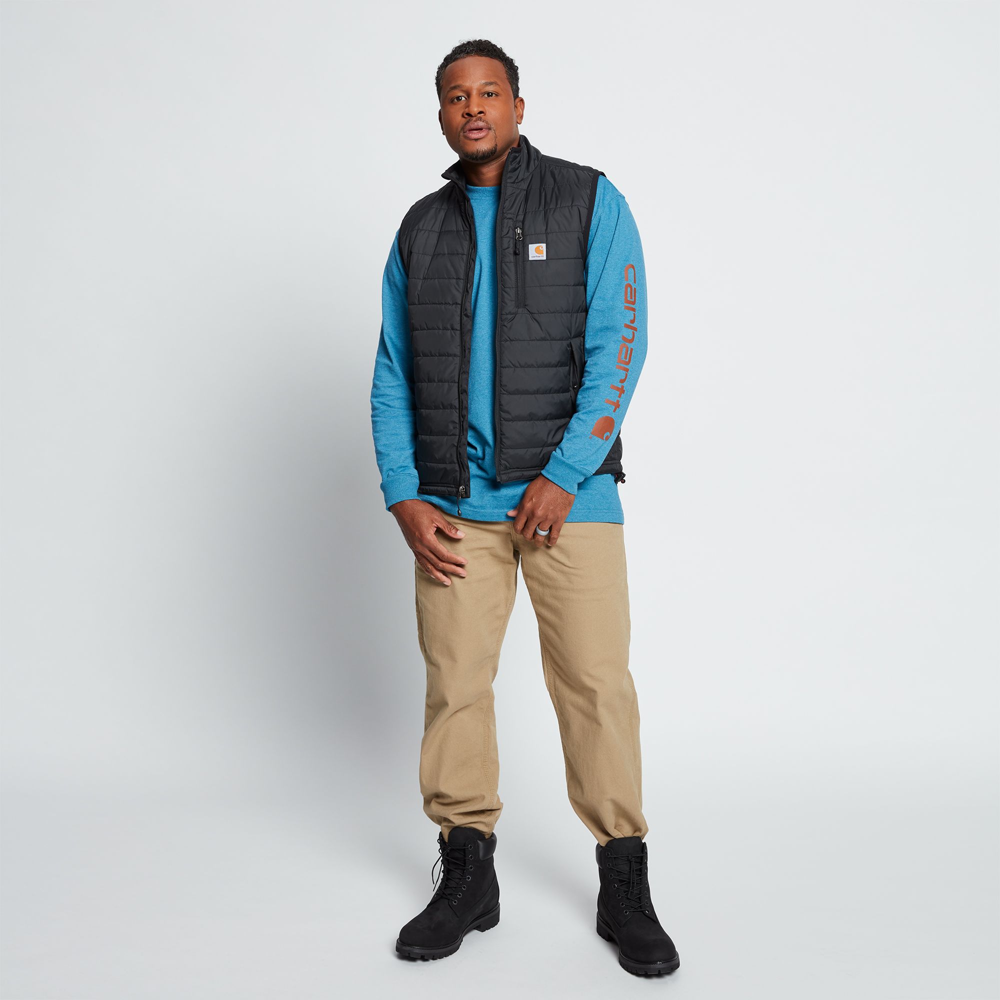 Carhartt Men's Graphic Logo Long Sleeve Shirt product image