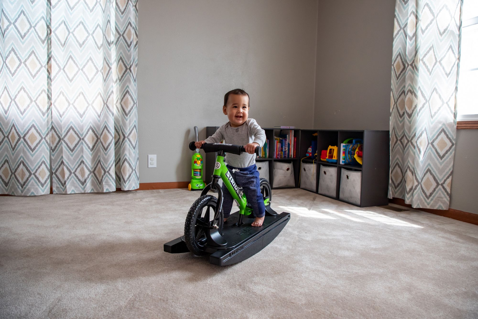 STRIDER Sport 2-in-1 12" Balance Bike and Rocking Base product image