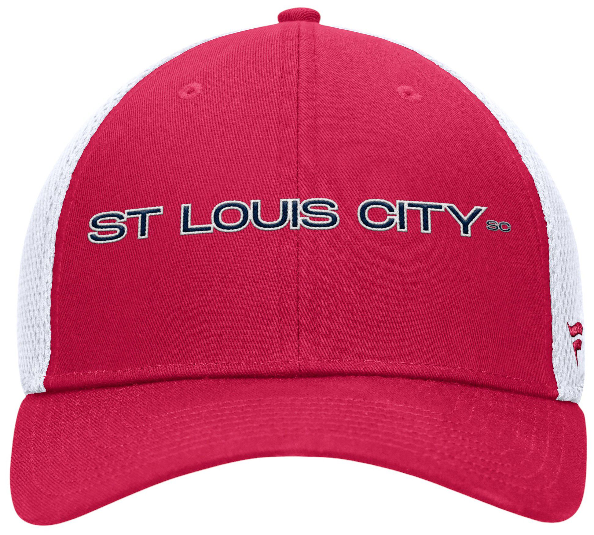 MLS Adult St. Louis City SC Logo Red FlexFit Hat product image