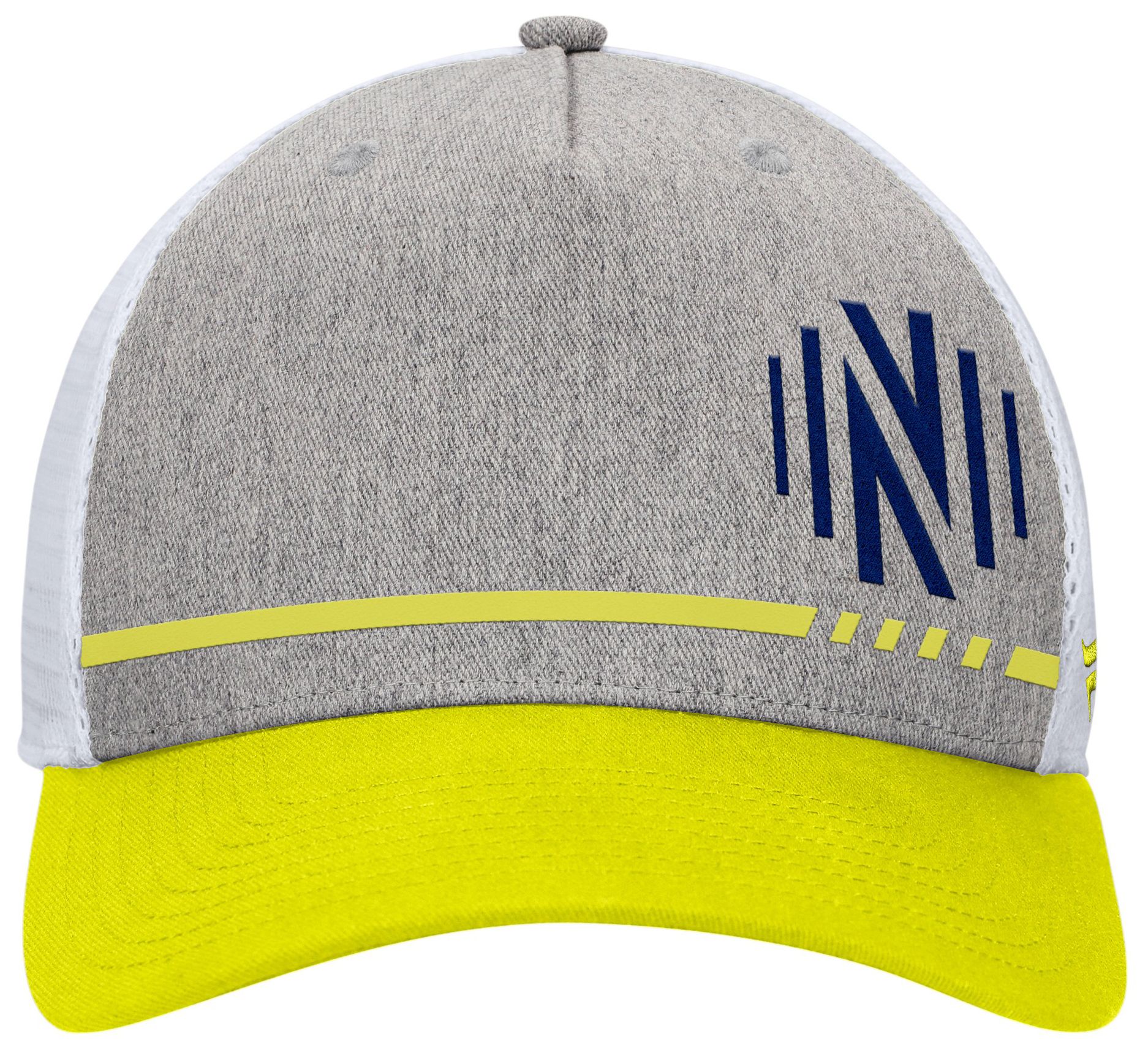 MLS Adult Nashville SC Low Block Grey Trucker Adjustable Hat product image