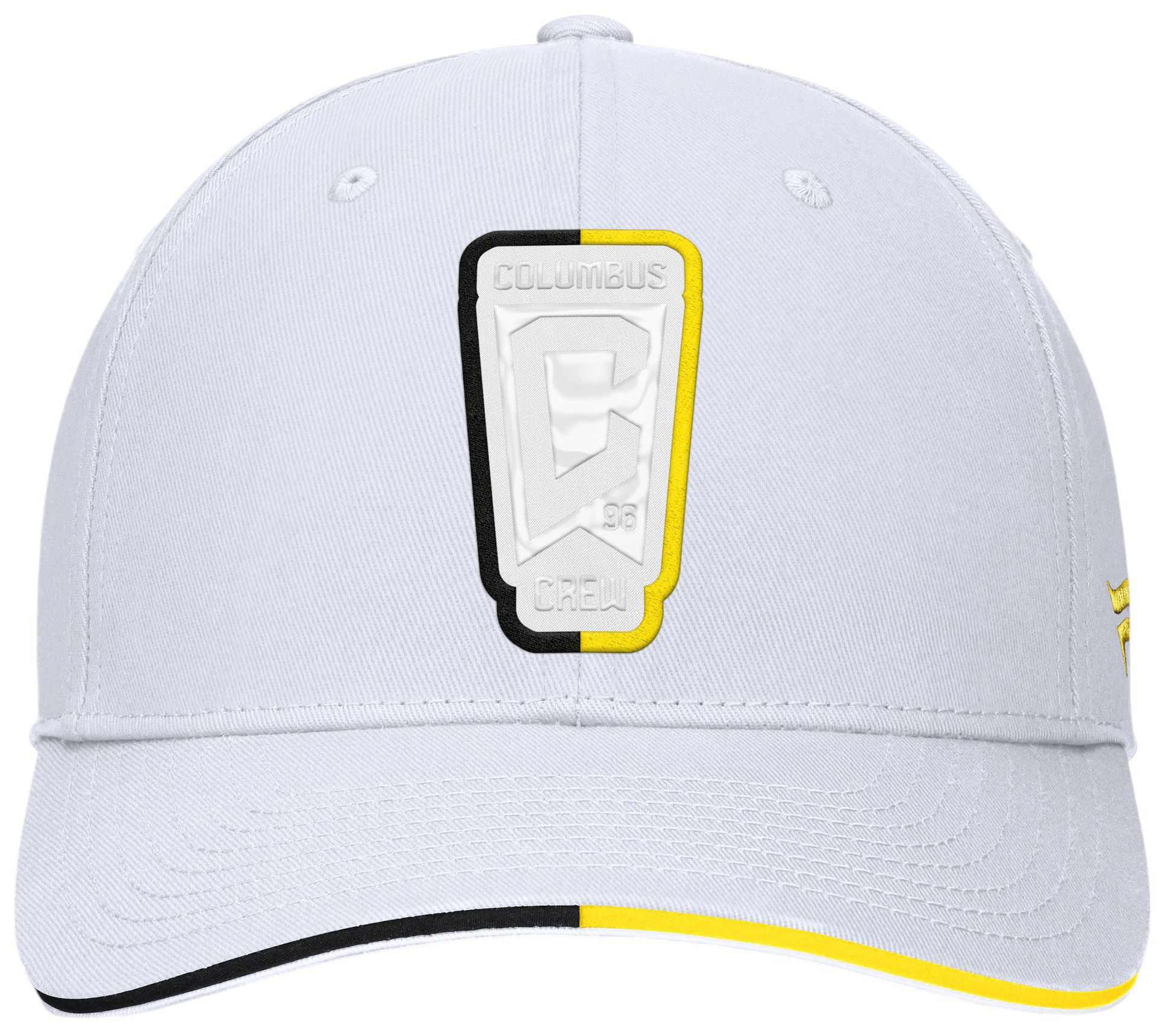 MLS Adult Columbus Crew Regista White Adjustable Hat product image