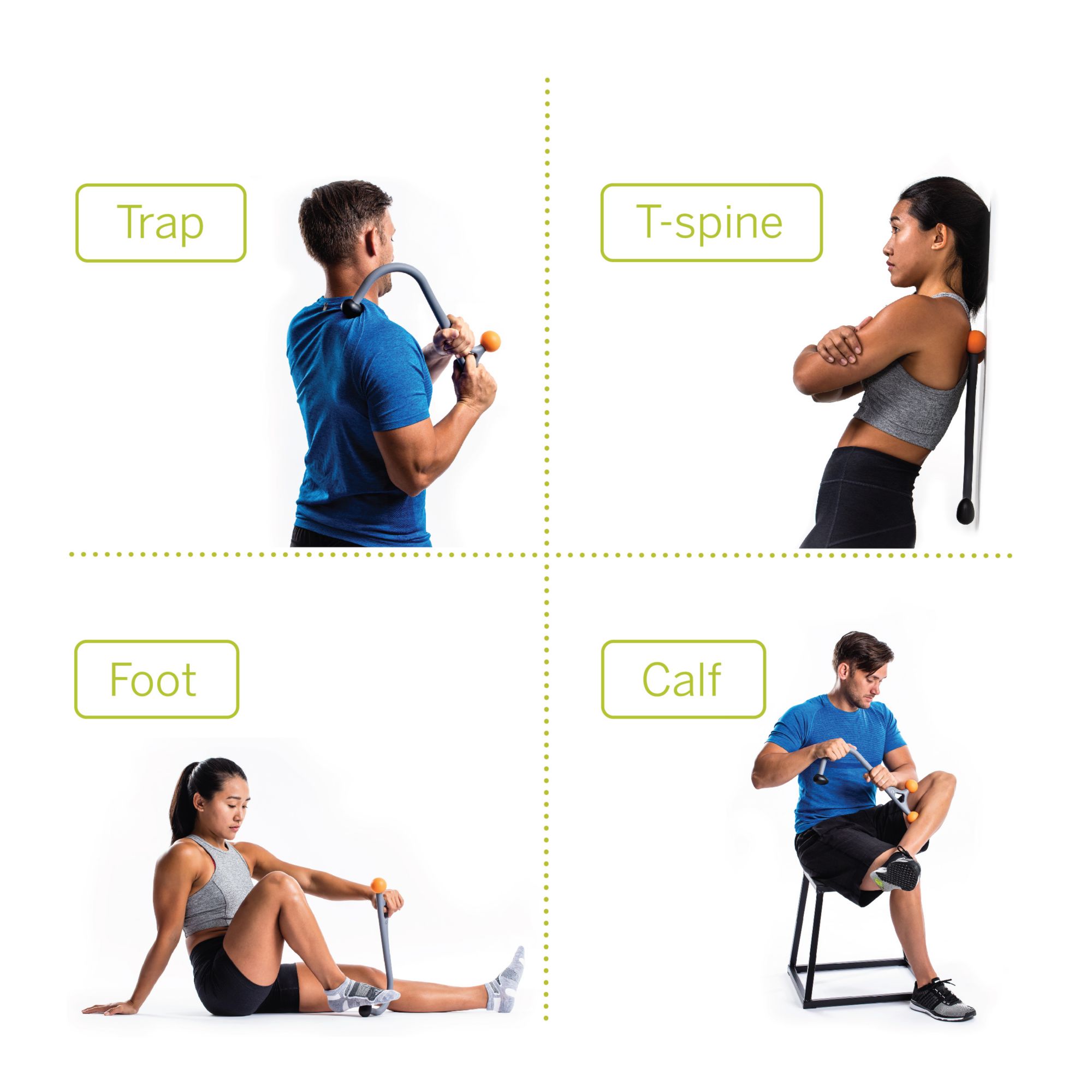 TriggerPoint AcuCurve Massage Cane product image