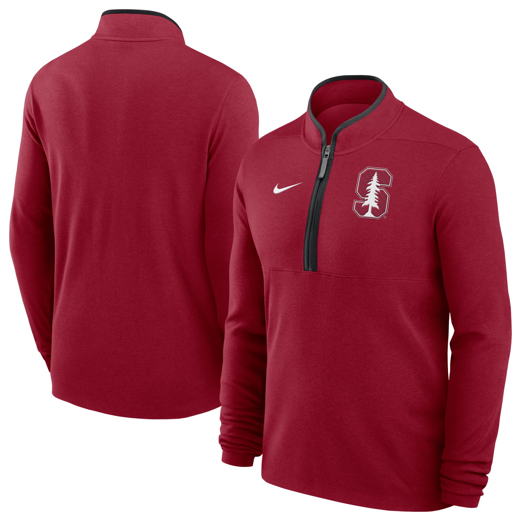 Nike Men's Stanford Cardinal Team Crimson Basketball Victory Half-Zip Pullover product image