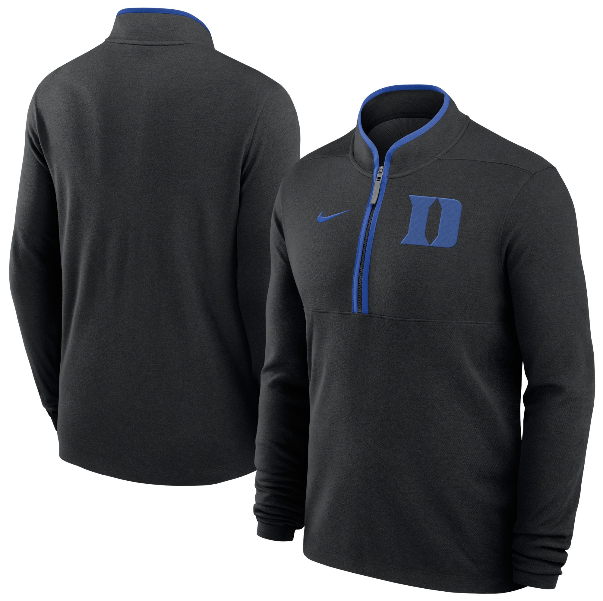 Nike Men's Duke Blue Devils Black Basketball Victory Half-Zip Pullover product image