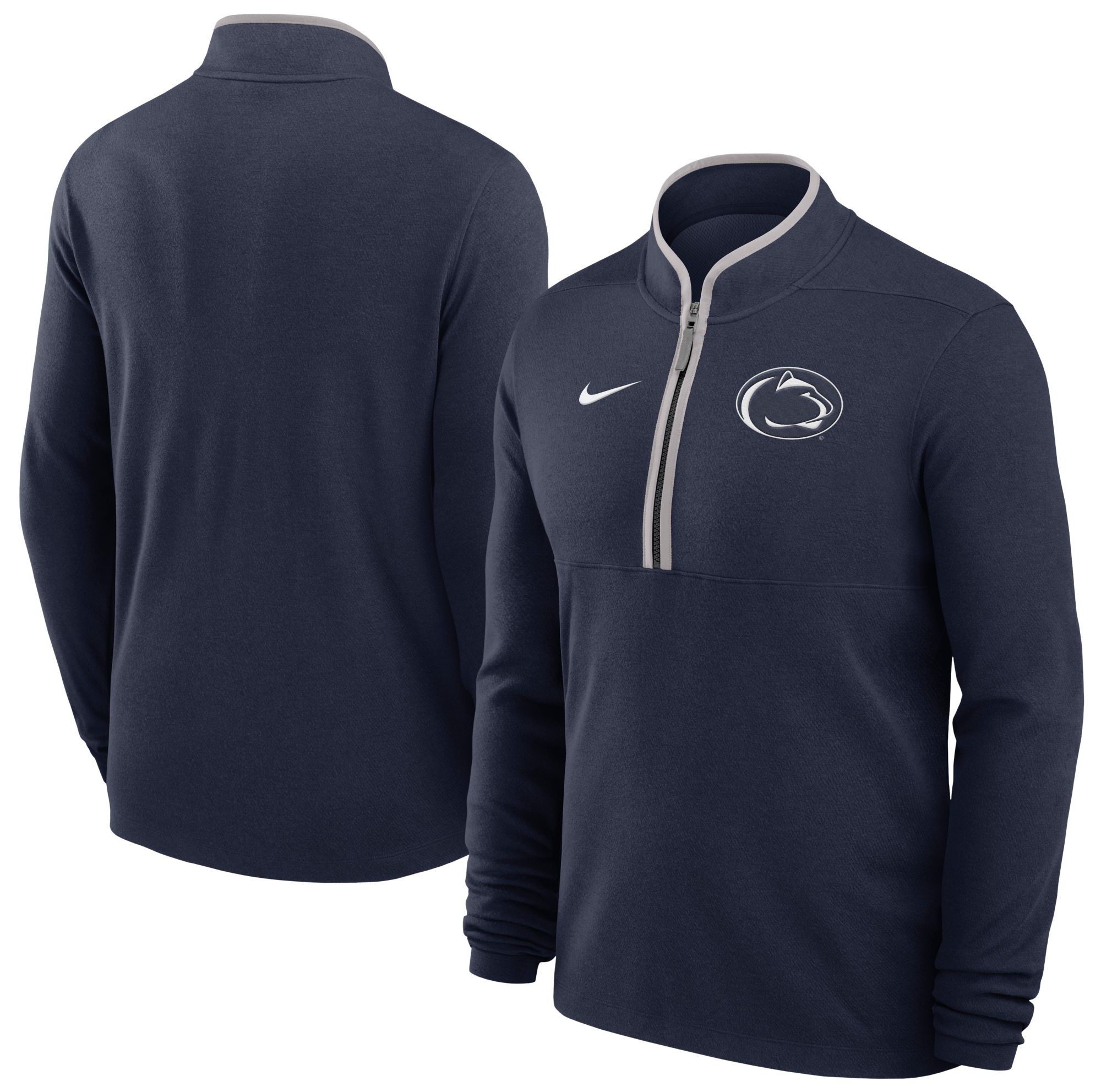 Nike Men's Penn State Nittany Lions College Navy Basketball Victory Half-Zip Pullover product image