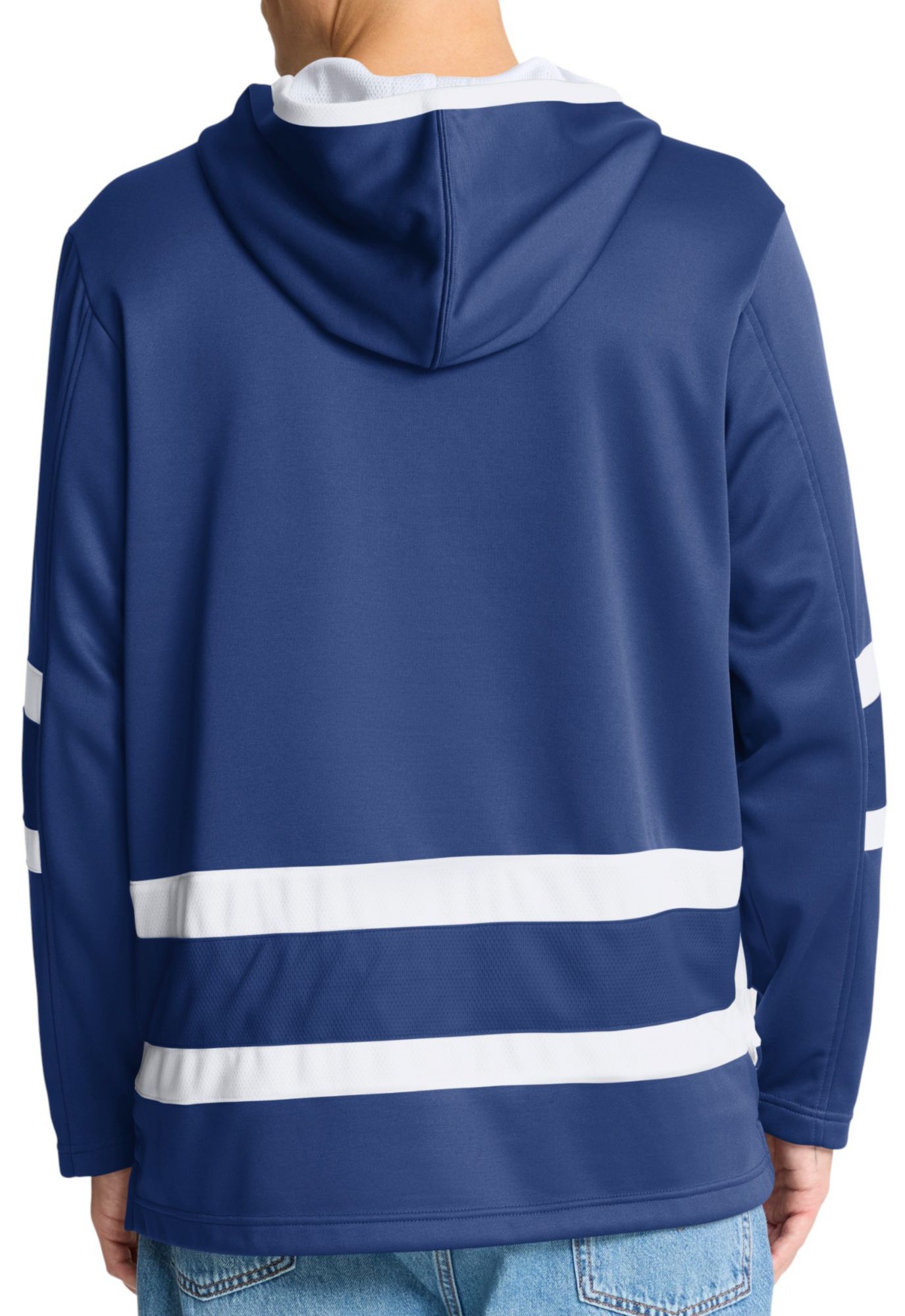 NHL Men's Tampa Bay Lightning Blue Laceup Pullover Hoodie product image