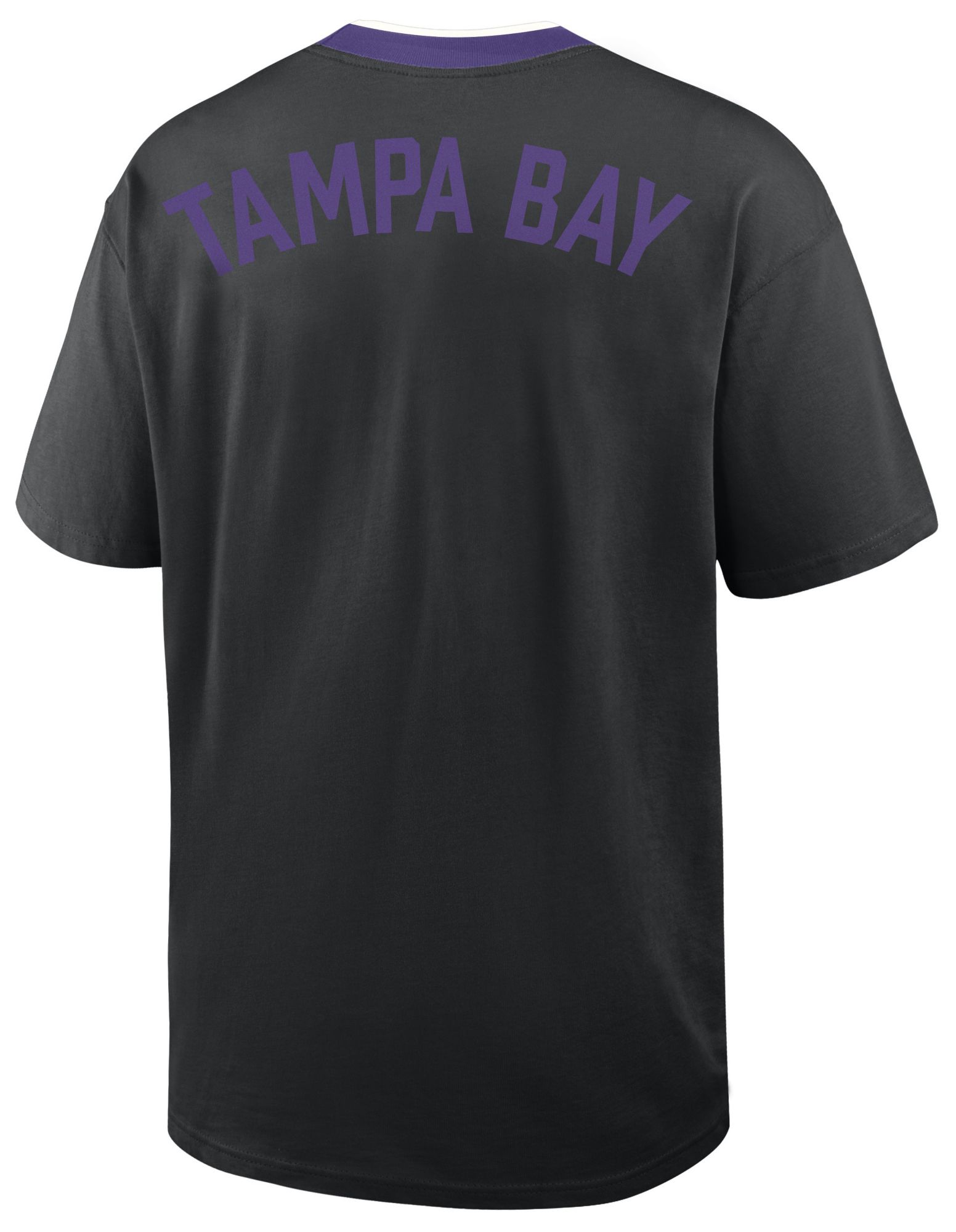 Nike Men's Tampa Bay Rays Black Cooperstown Air Fit T-Shirt product image