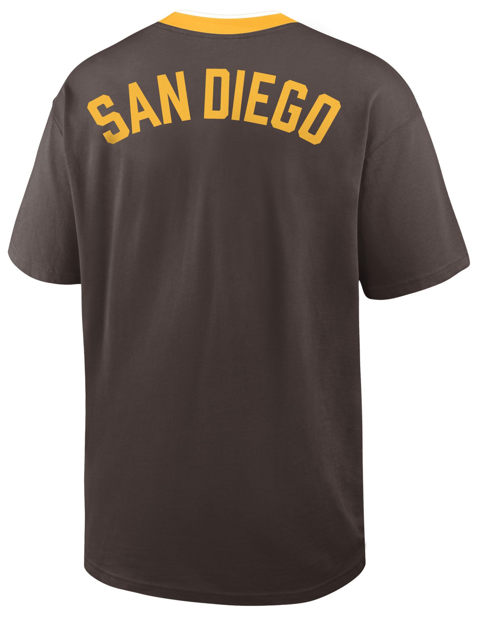Nike Men's San Diego Padres Brown Cooperstown Air Fit T-Shirt product image