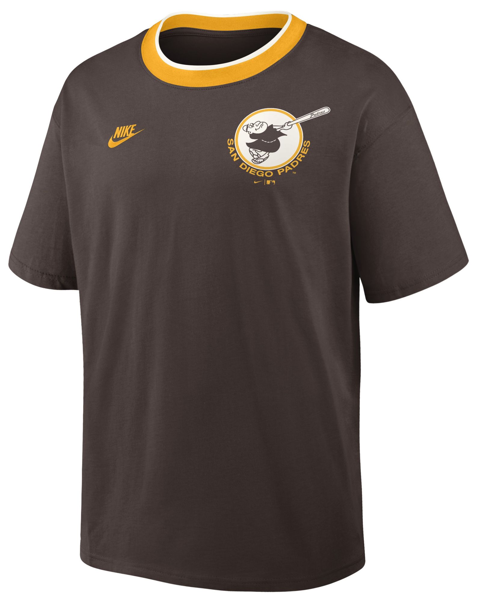 Nike Men's San Diego Padres Brown Cooperstown Air Fit T-Shirt product image