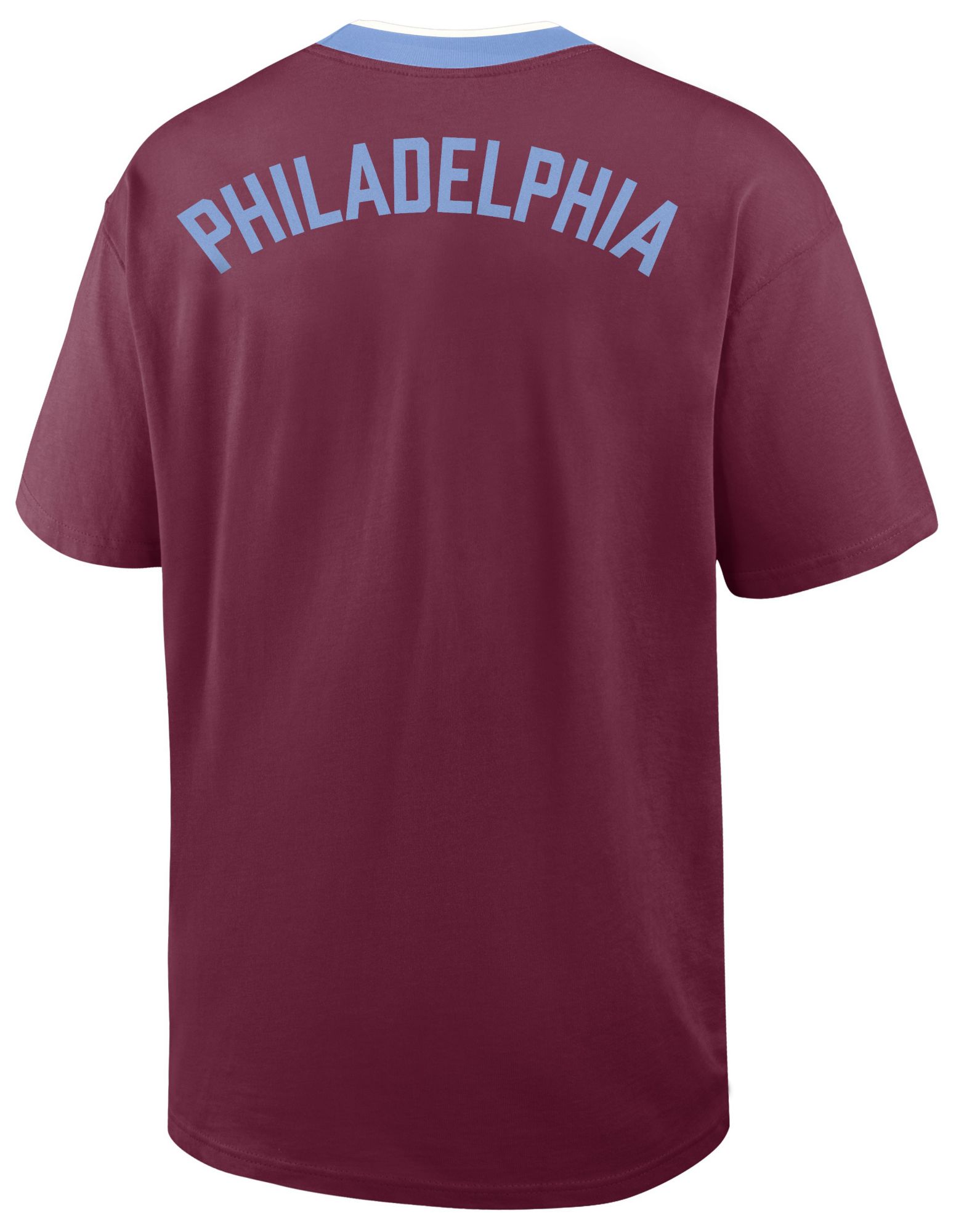 Nike Men's Philadelphia Phillies Maroon Cooperstown Air Fit T-Shirt product image