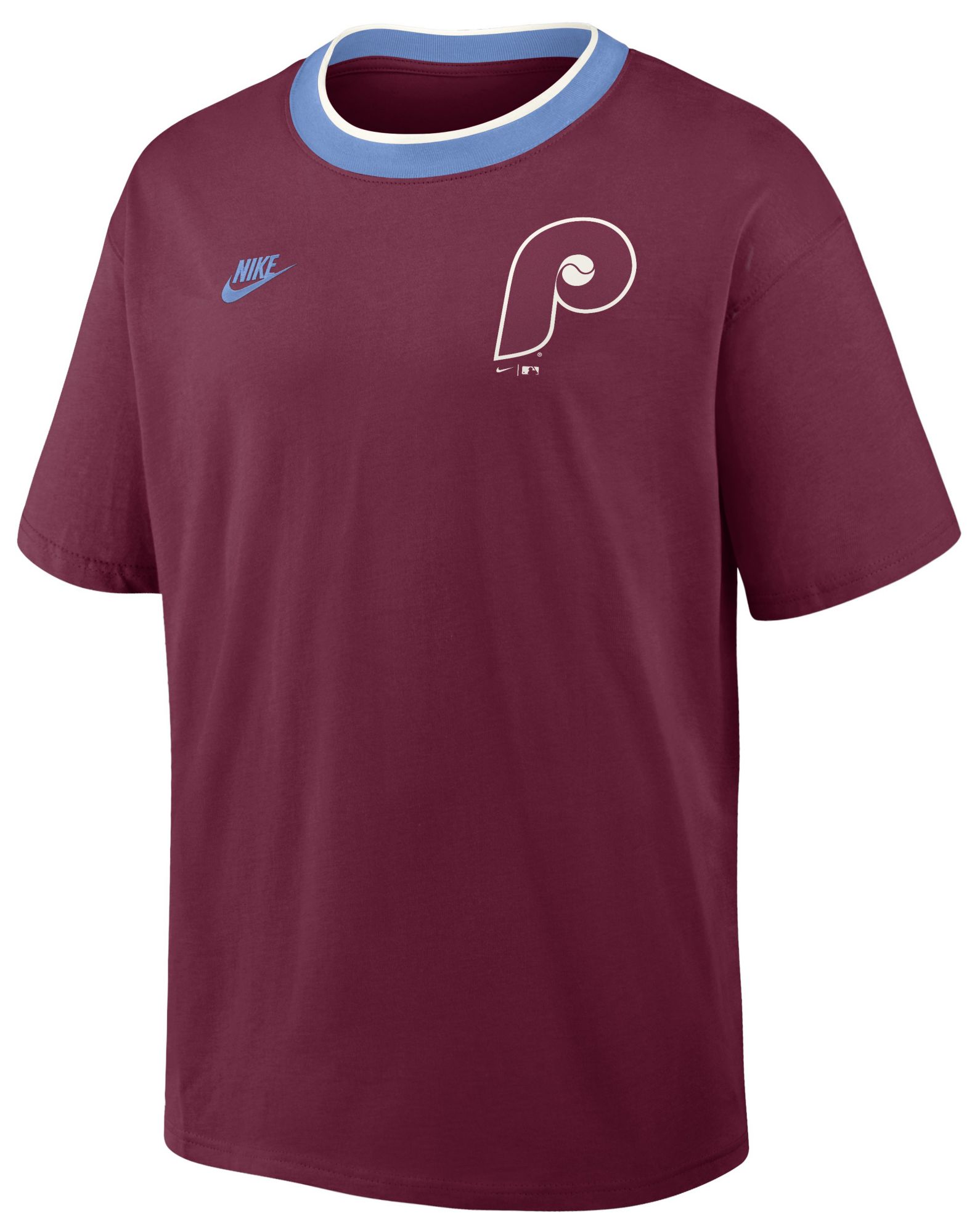 Nike Men's Philadelphia Phillies Maroon Cooperstown Air Fit T-Shirt product image
