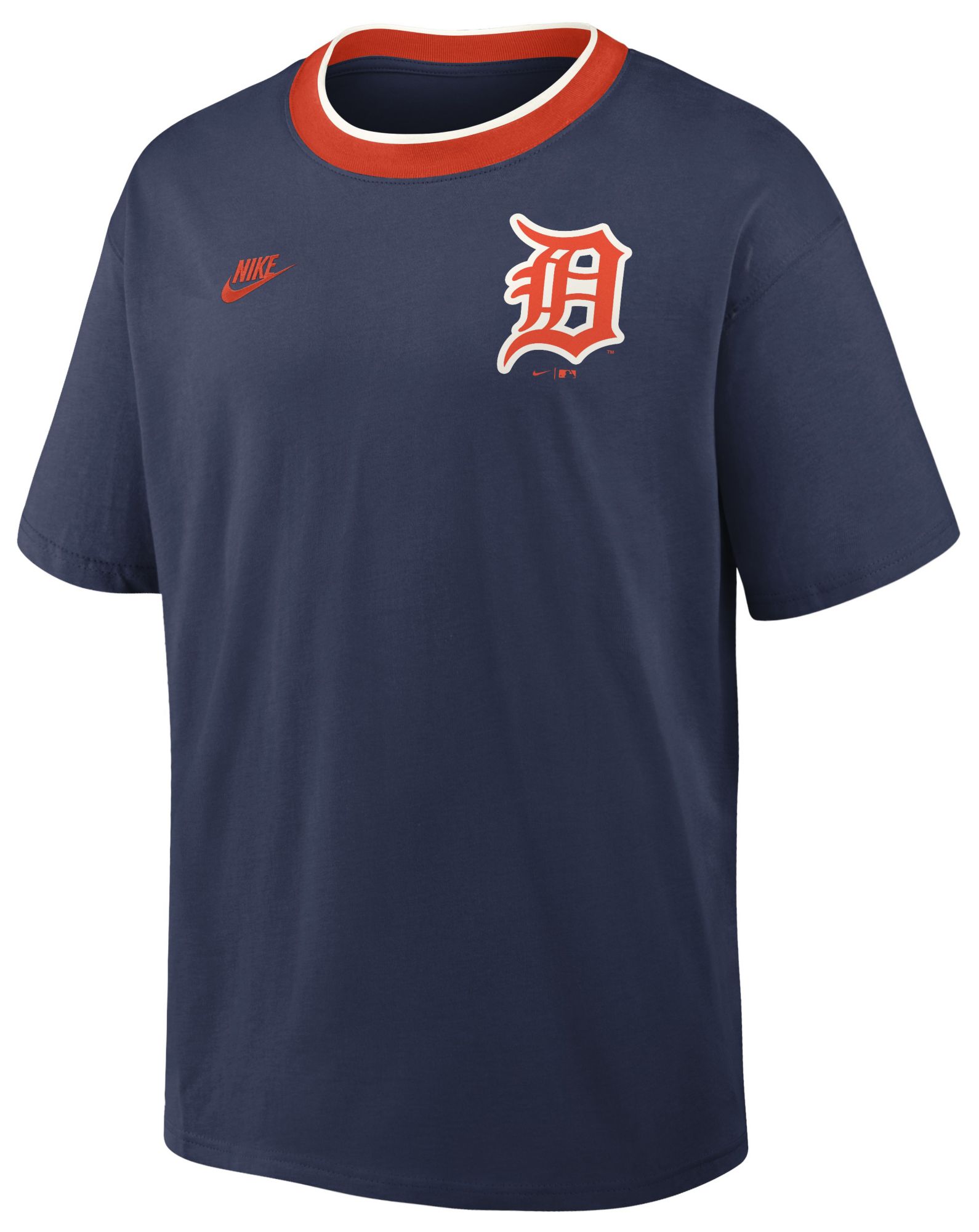 Nike Men's Detroit Tigers Navy Cooperstown Air Fit T-Shirt product image