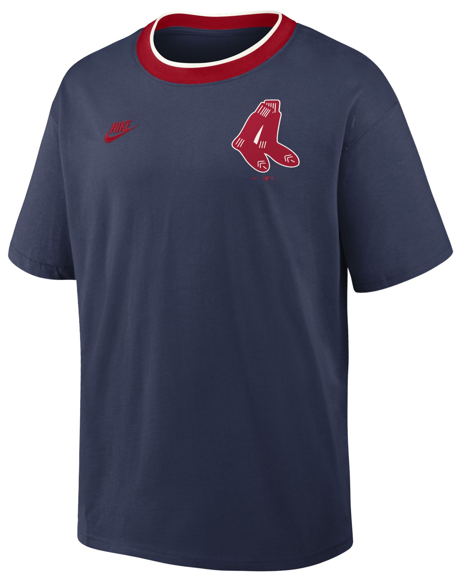 Nike Men's Boston Red Sox Navy Cooperstown Air Fit T-Shirt product image