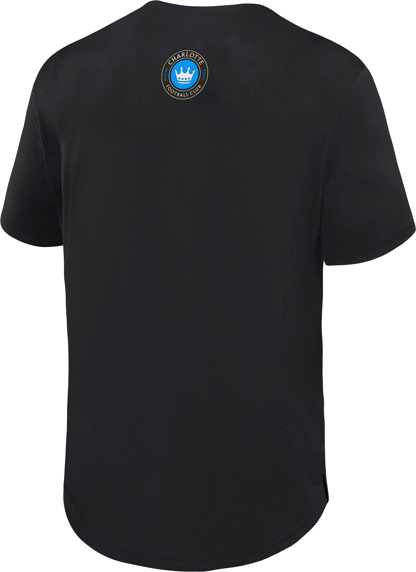 MLS Adult Charlotte FC Black Baseball Jersey product image