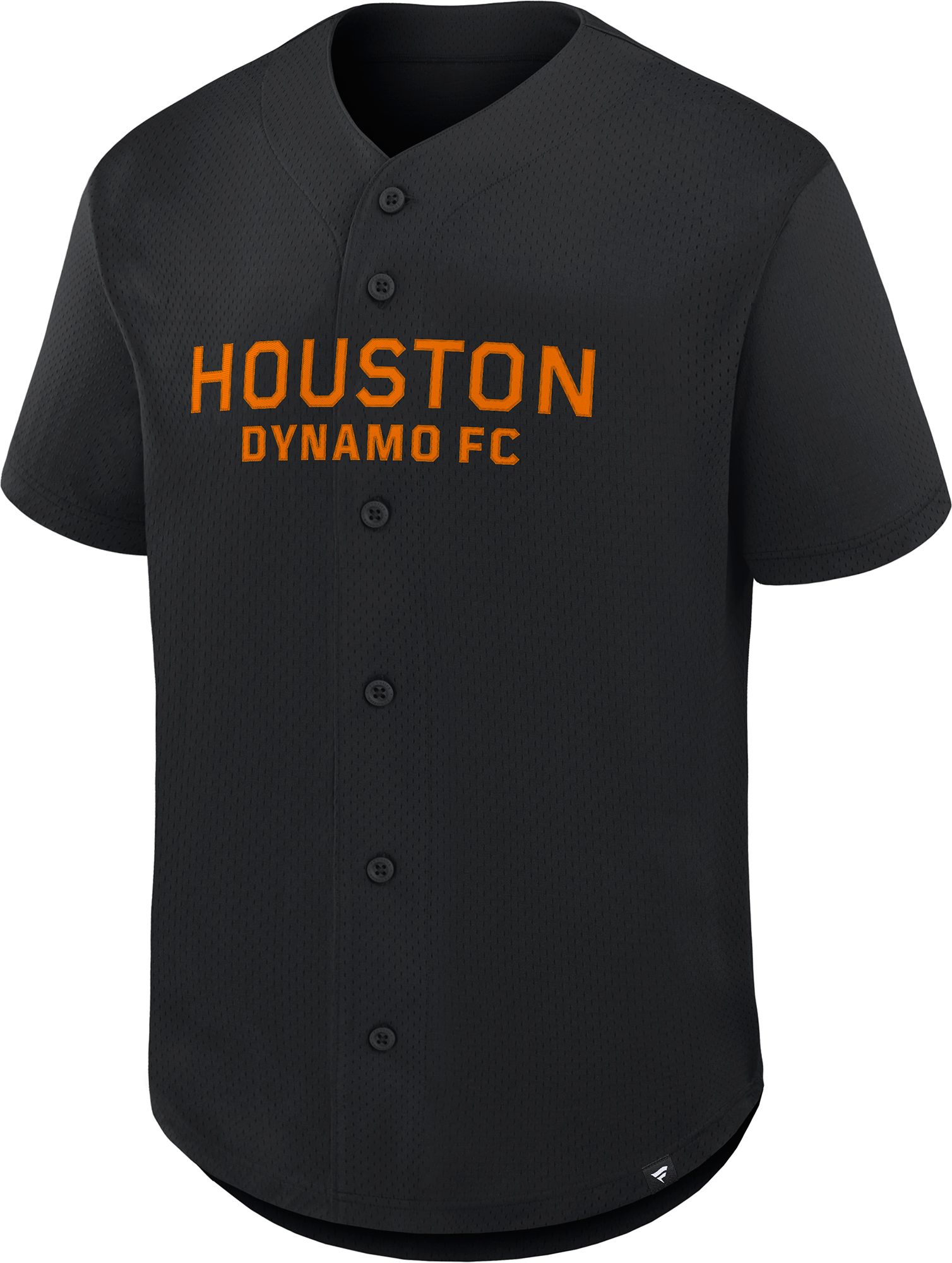 MLS Adult Houston Dynamo Black Baseball Jersey product image