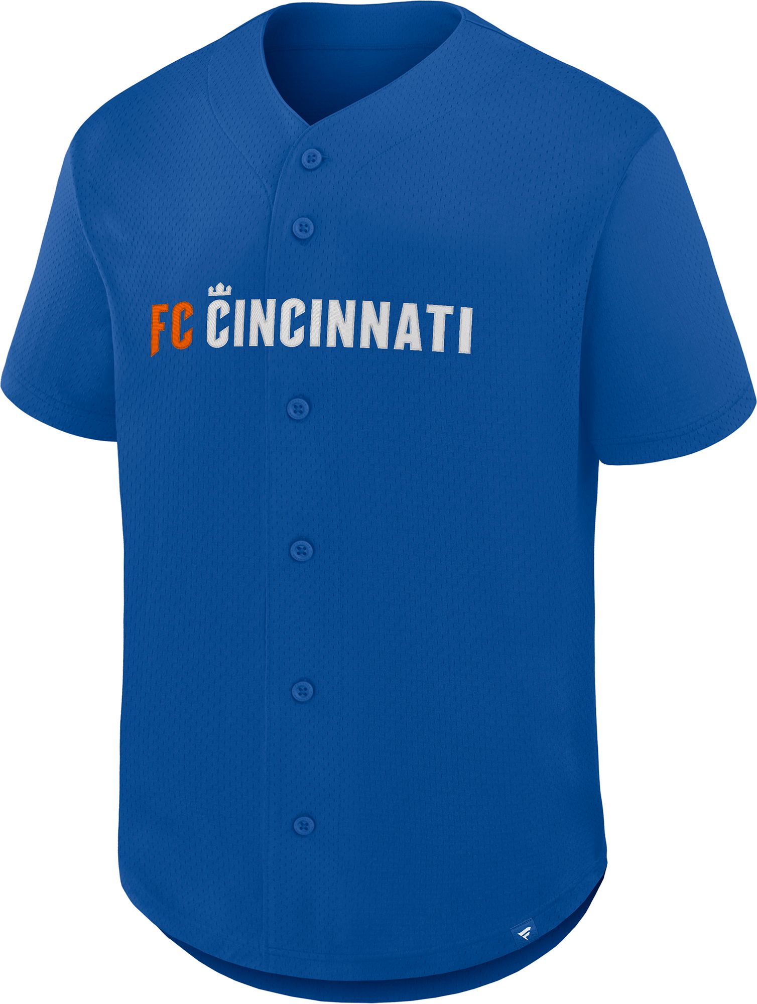 MLS Adult FC Cincinnati Deep Royal Baseball Jersey product image