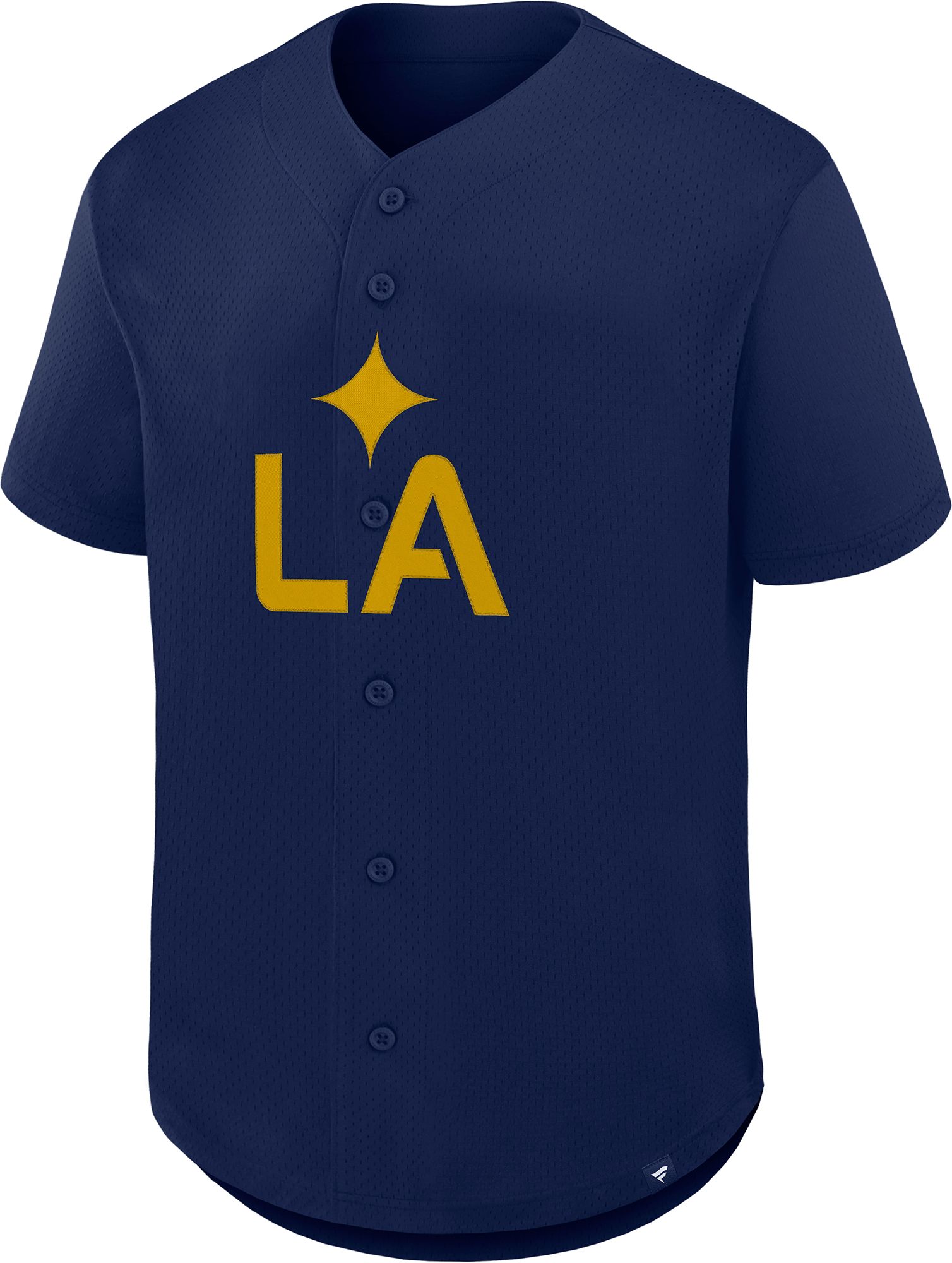 MLS Adult Los Angeles Galaxy Athletic Navy Baseball Jersey product image