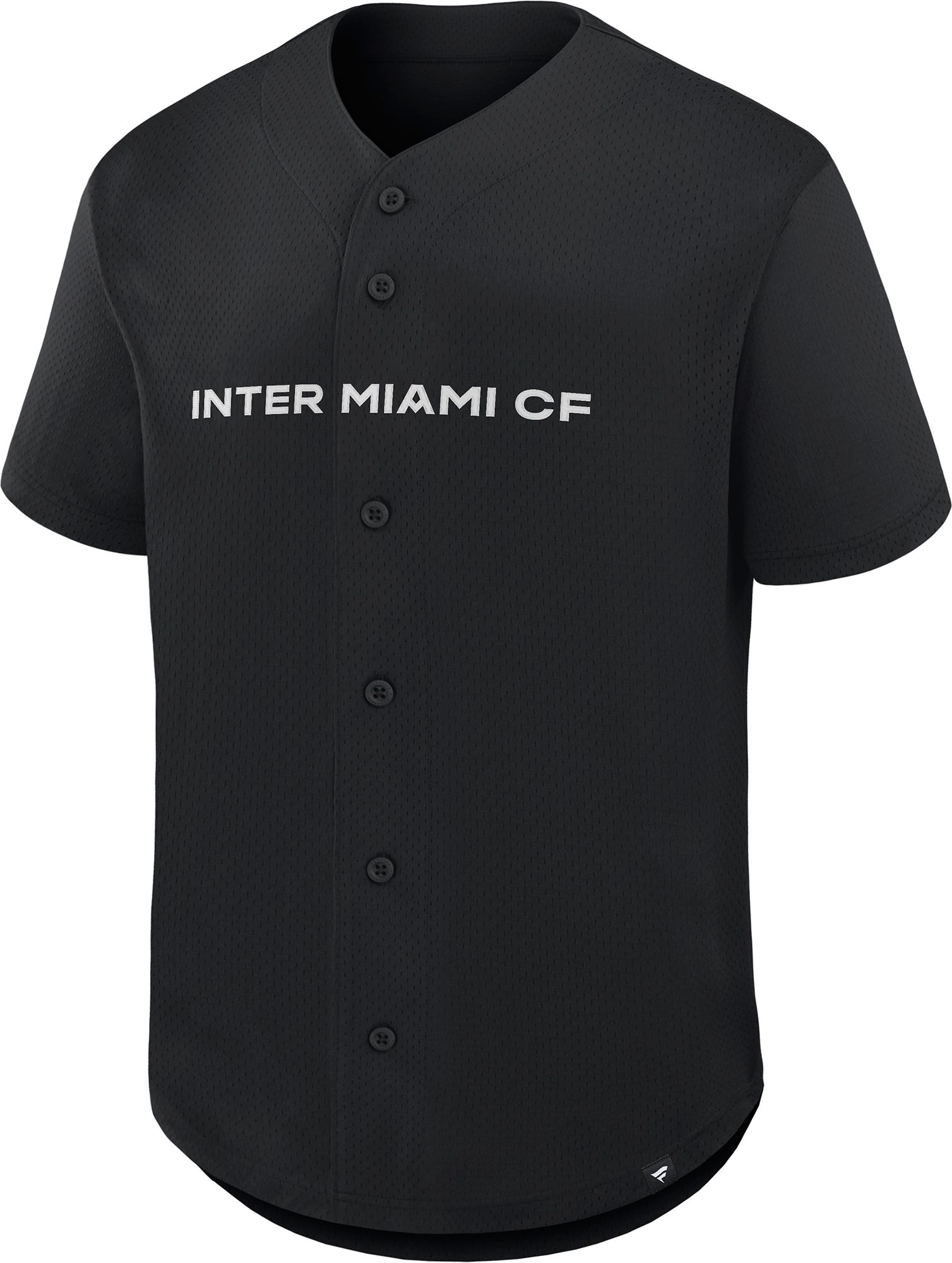 MLS Adult Inter Miami CF Black Baseball Jersey product image