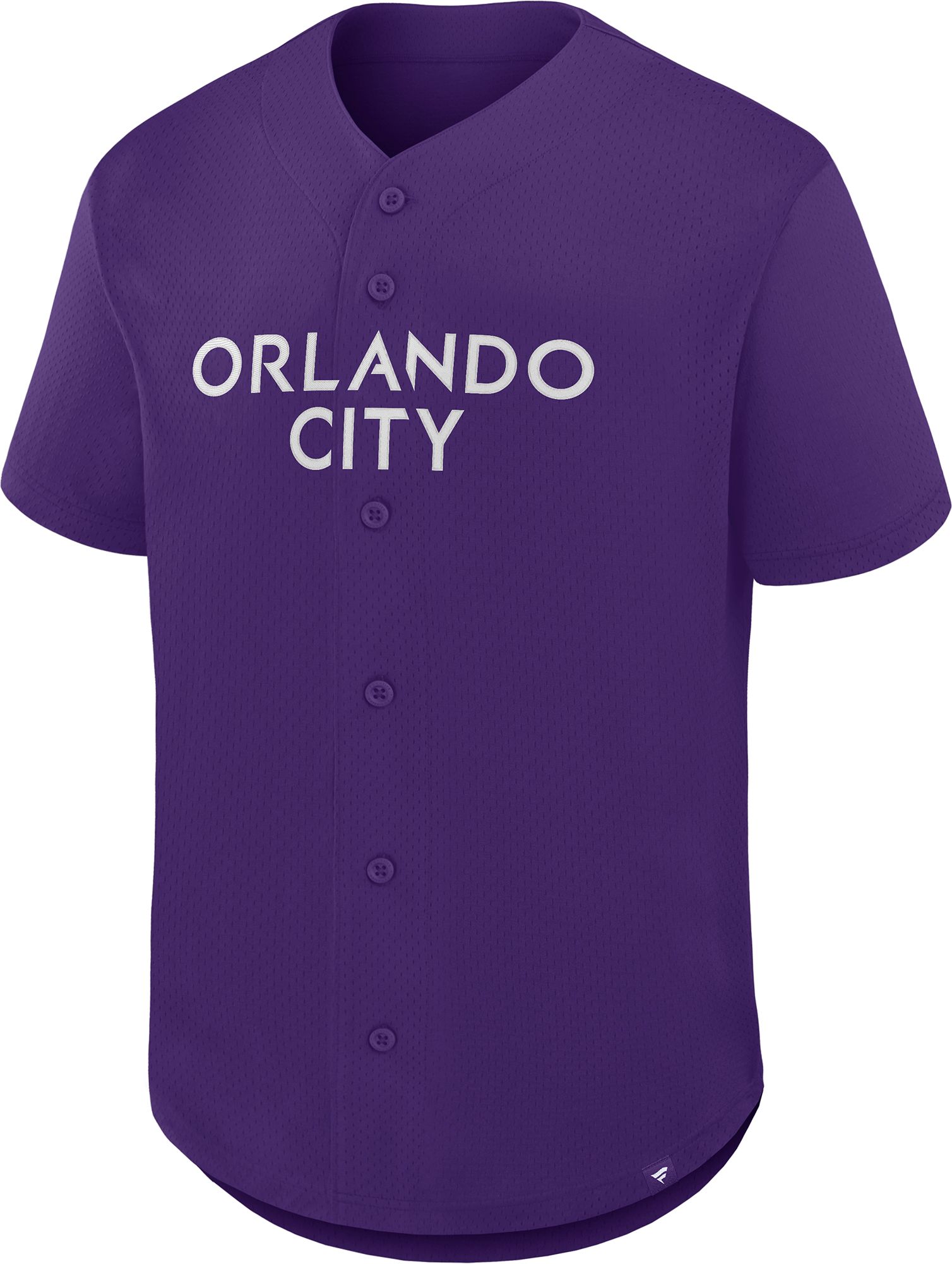 MLS Adult Orlando City Regal Purple Baseball Jersey product image