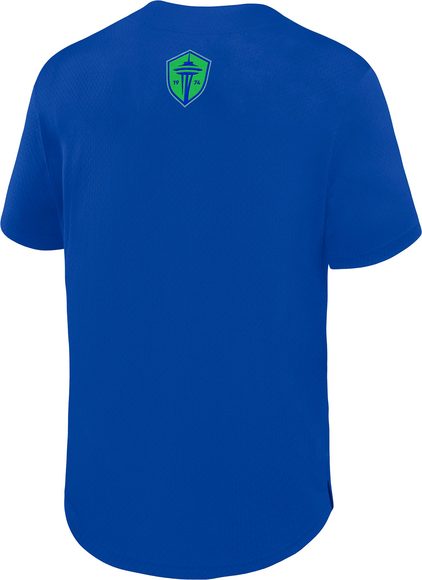 MLS Adult Seattle Sounders Game Royal Baseball Jersey product image