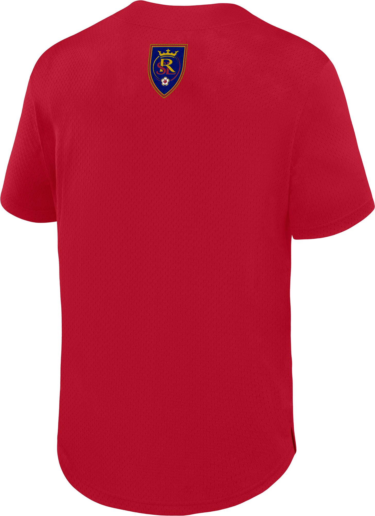 MLS Adult Real Salt Lake Bright Red Baseball Jersey product image