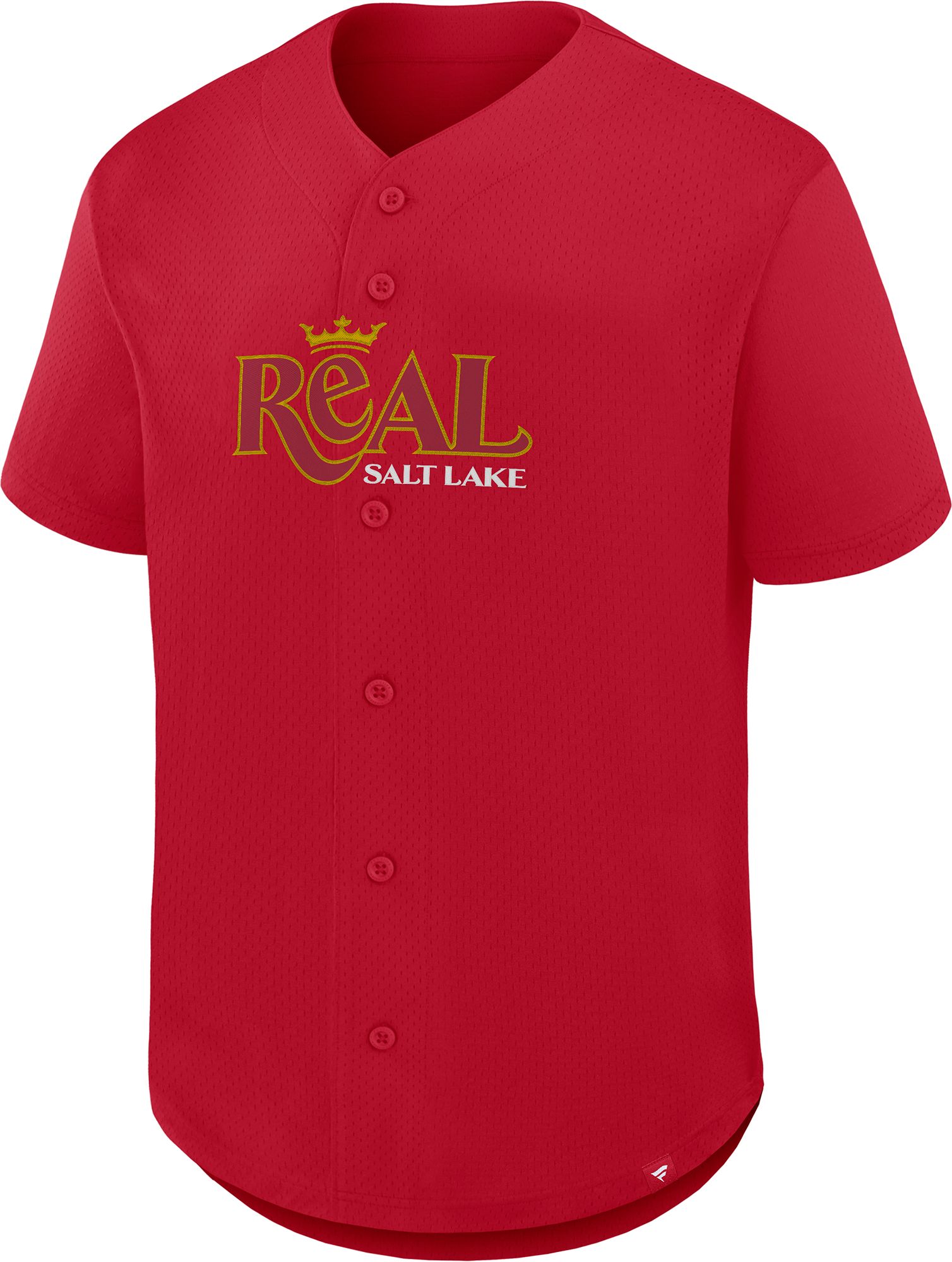 MLS Adult Real Salt Lake Bright Red Baseball Jersey product image