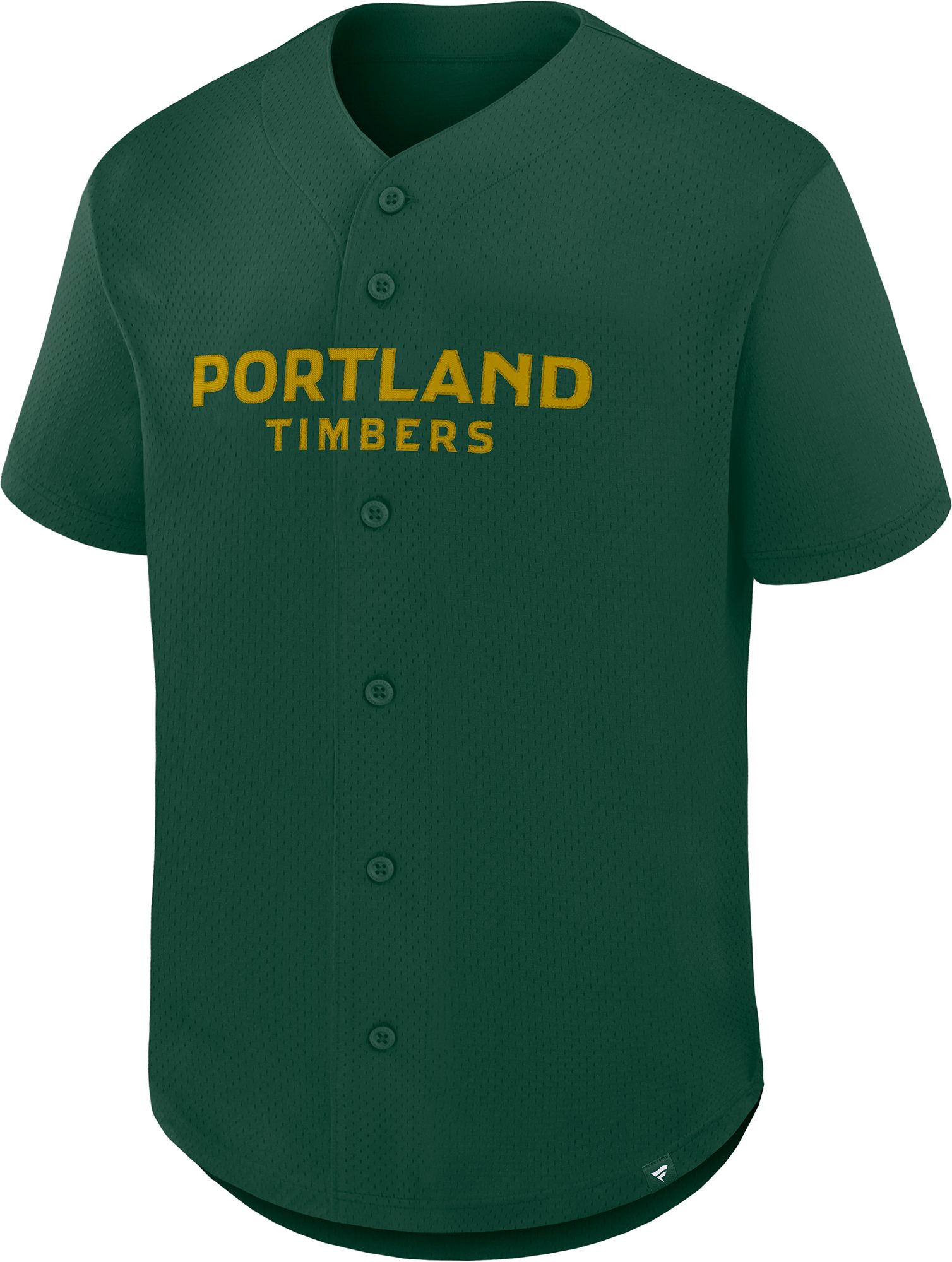 MLS Adult Portland Timbers Dark Green Baseball Jersey product image