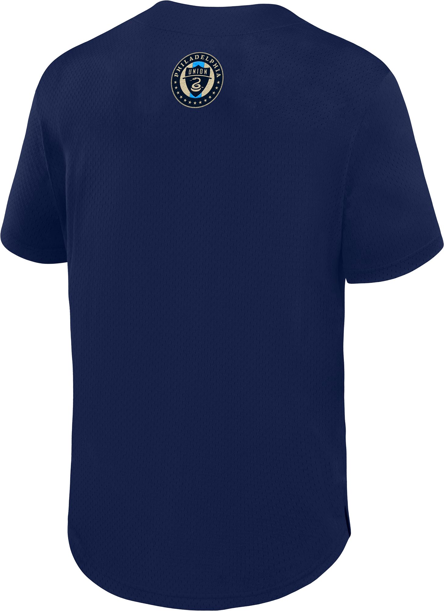 MLS Adult Philadelphia Union Athletic Navy Baseball Jersey product image